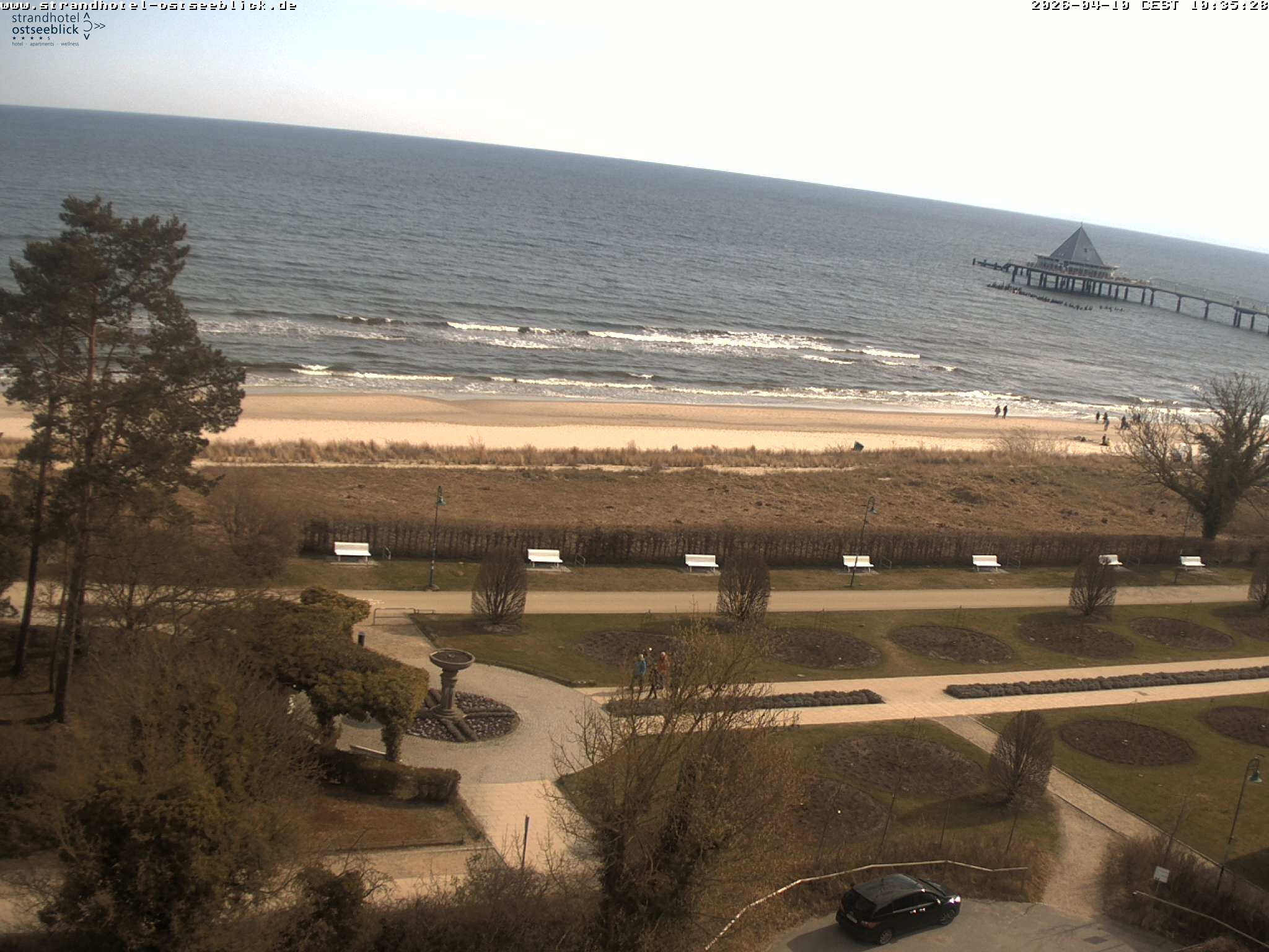 Archiv Foto Webcam Usedom: Ostseeblick Heringsdorf