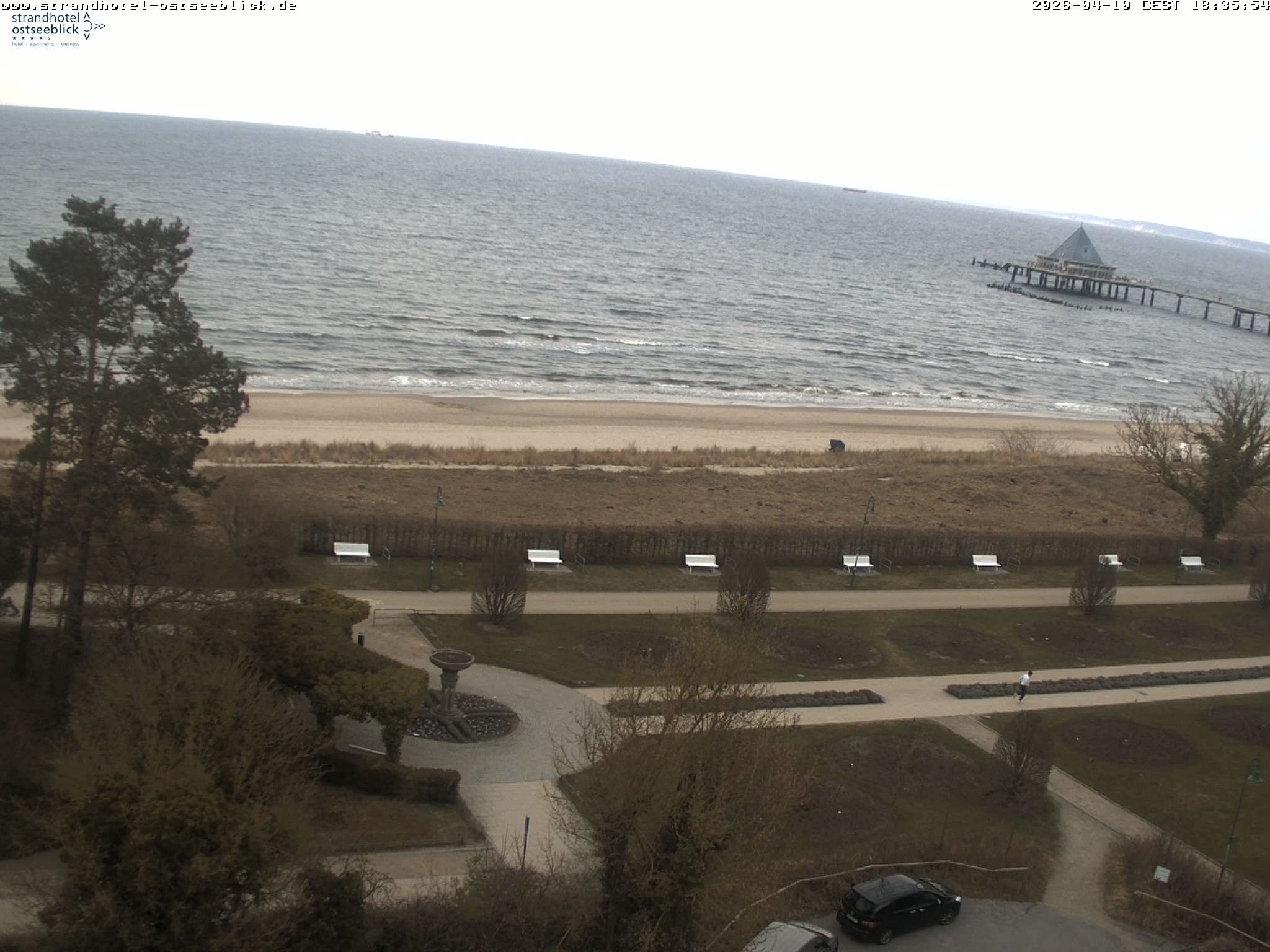 Archiv Foto Webcam Usedom: Ostseeblick Heringsdorf
