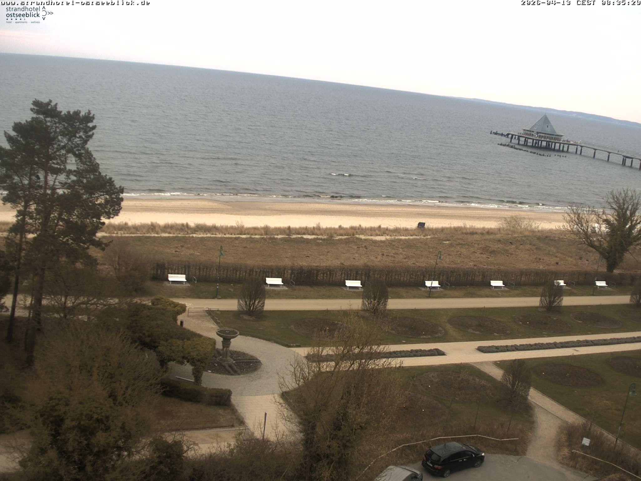 Archiv Foto Webcam Usedom: Ostseeblick Heringsdorf