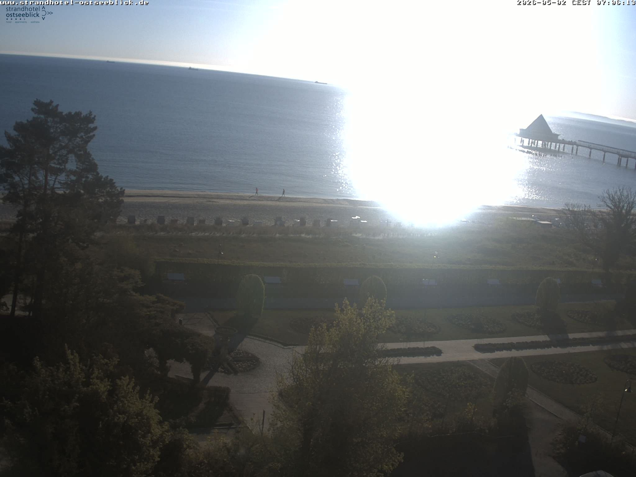 Archiv Foto Webcam Usedom: Ostseeblick Heringsdorf