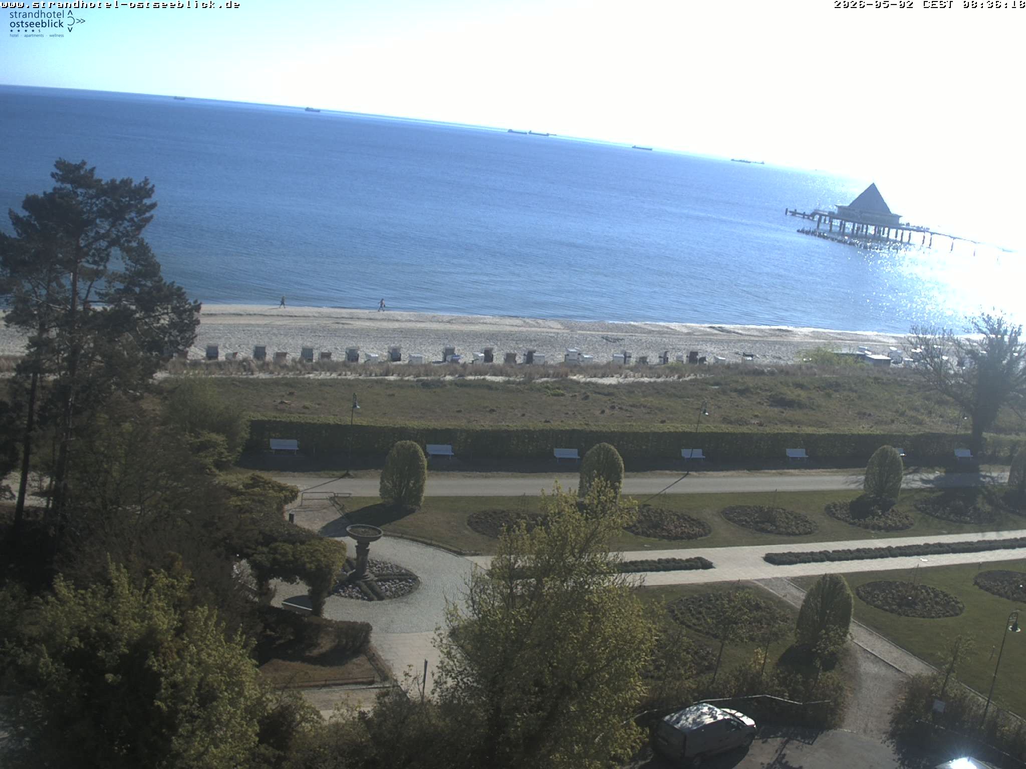 Archiv Foto Webcam Usedom: Ostseeblick Heringsdorf