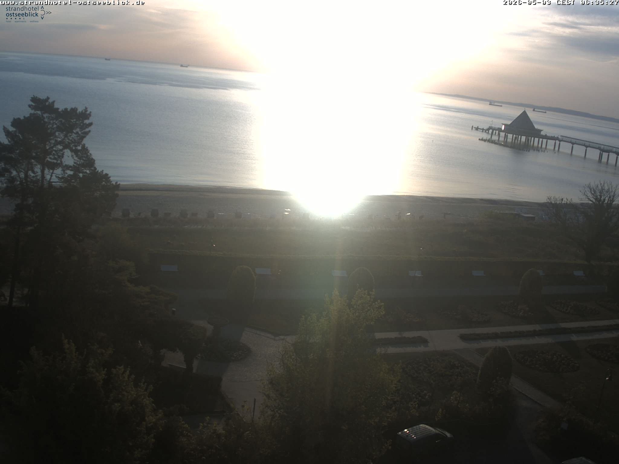 Archiv Foto Webcam Usedom: Ostseeblick Heringsdorf