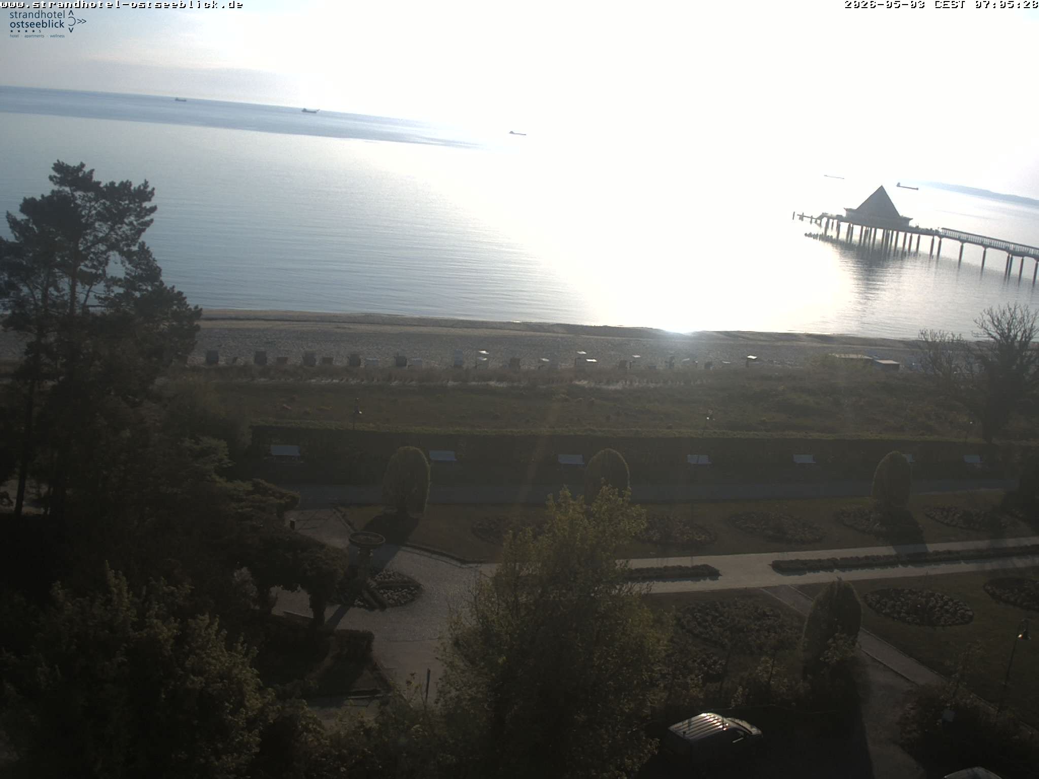 Archiv Foto Webcam Usedom: Ostseeblick Heringsdorf