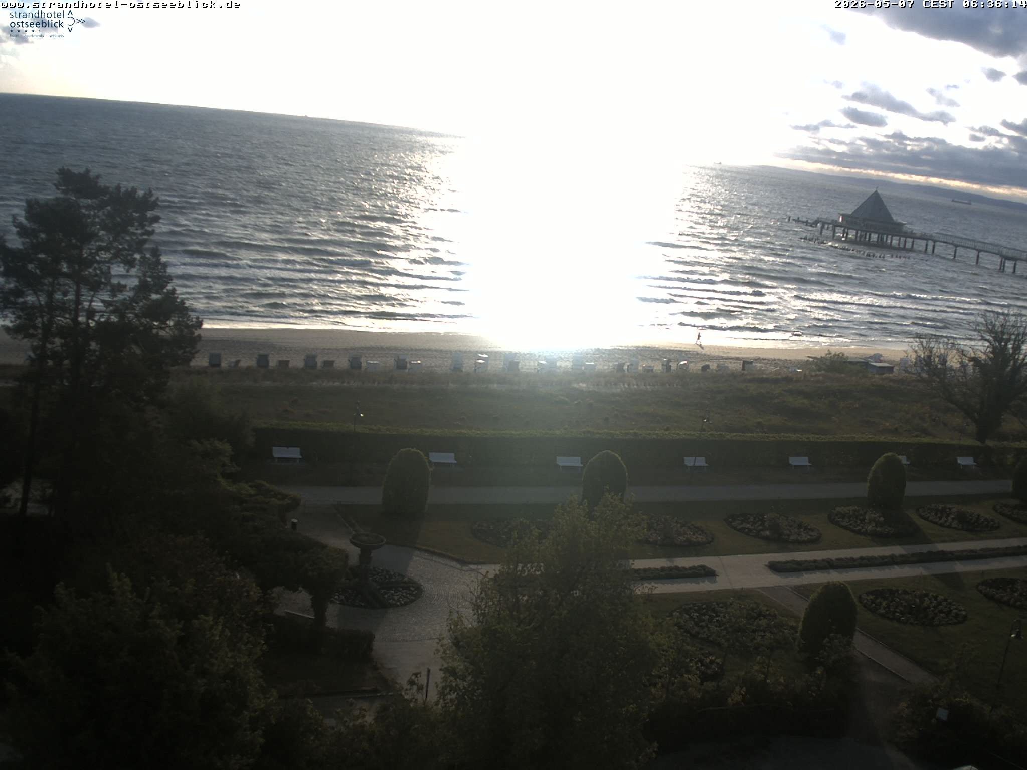 Archiv Foto Webcam Usedom: Ostseeblick Heringsdorf