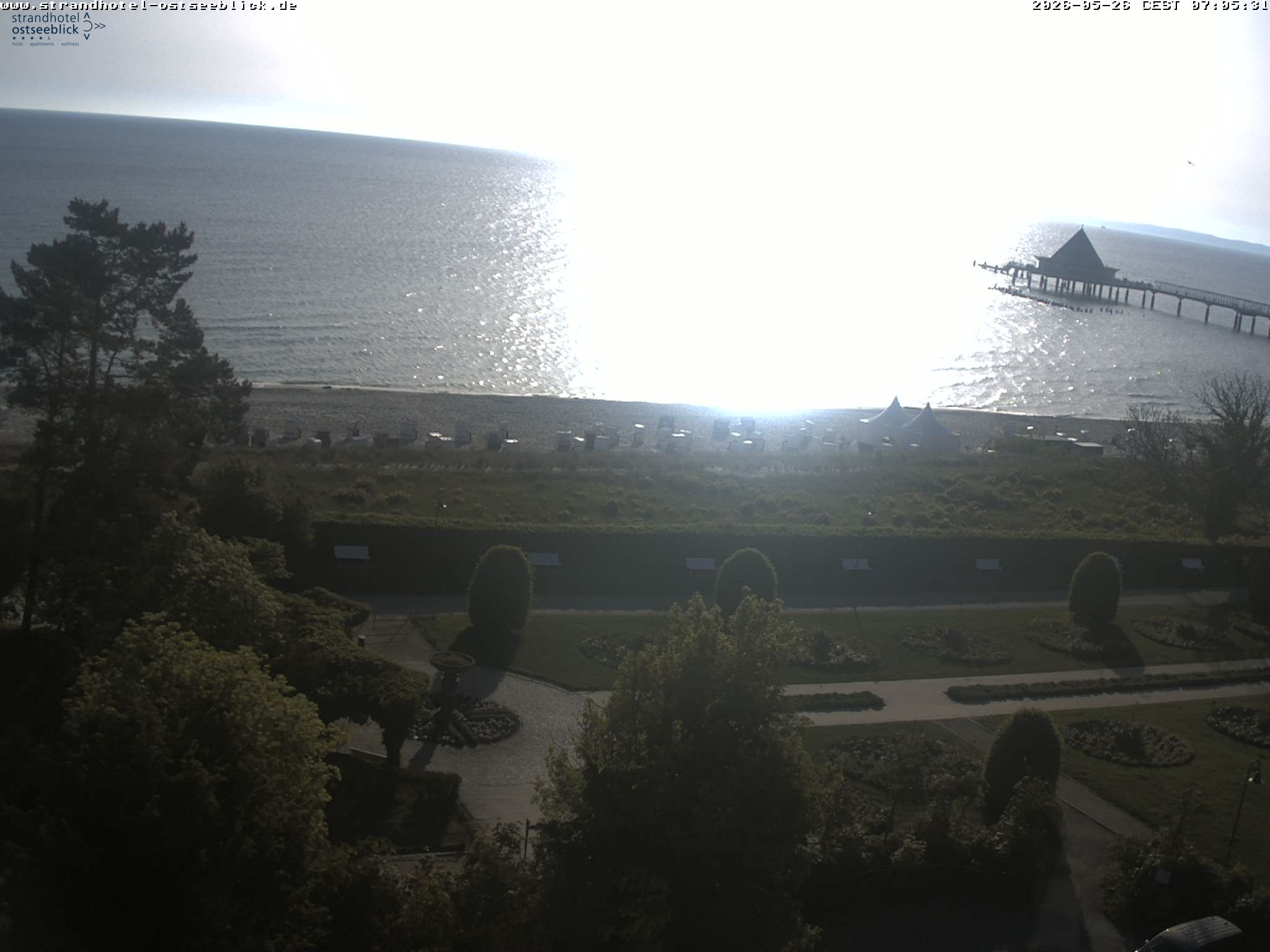 Archiv Foto Webcam Usedom: Ostseeblick Heringsdorf