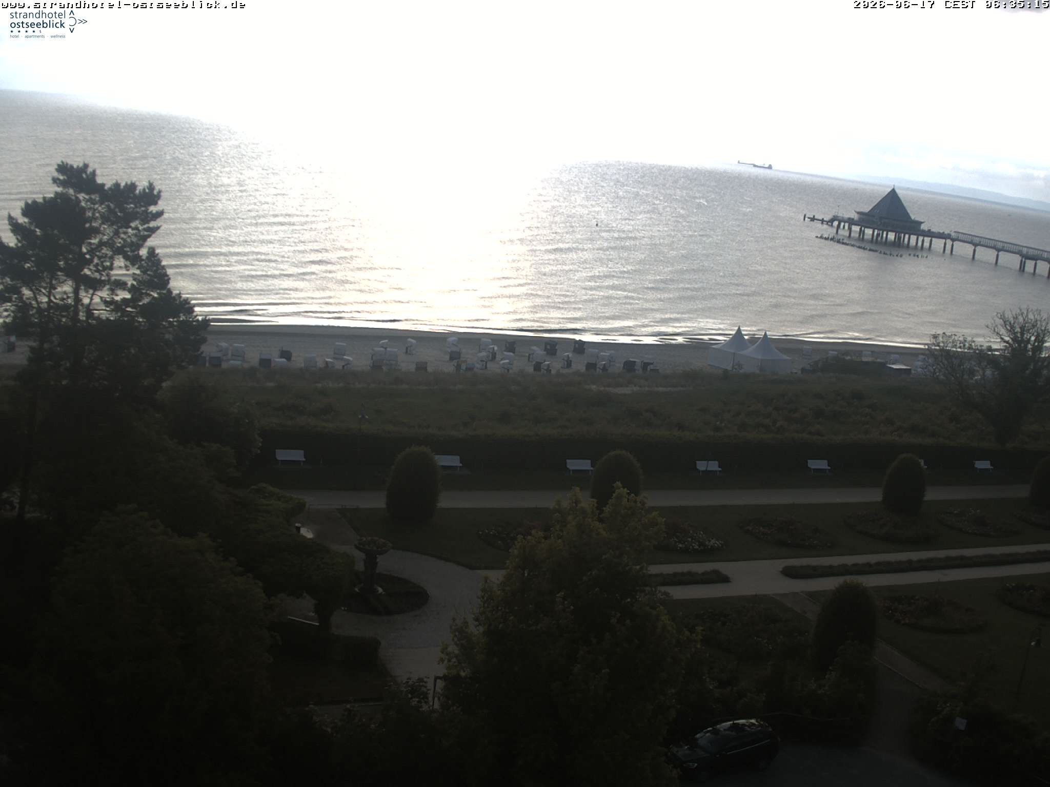 Archiv Foto Webcam Usedom: Ostseeblick Heringsdorf