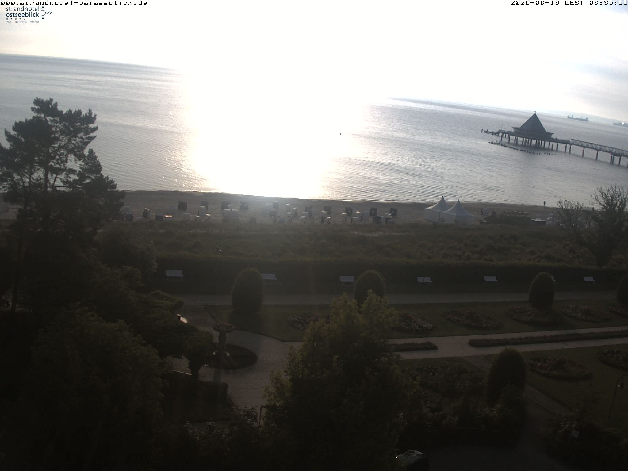 Archiv Foto Webcam Usedom: Ostseeblick Heringsdorf