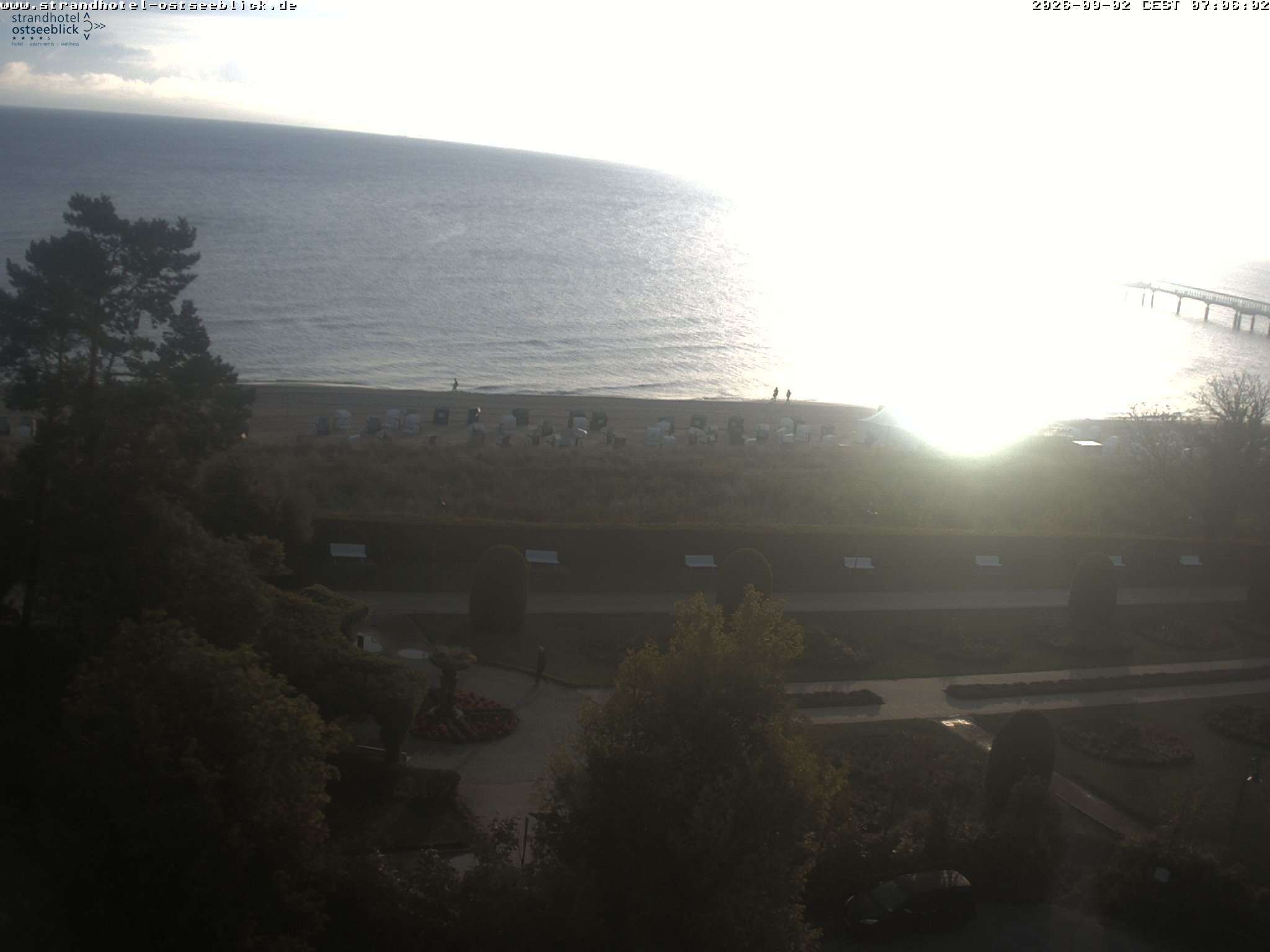 Archiv Foto Webcam Usedom: Ostseeblick Heringsdorf