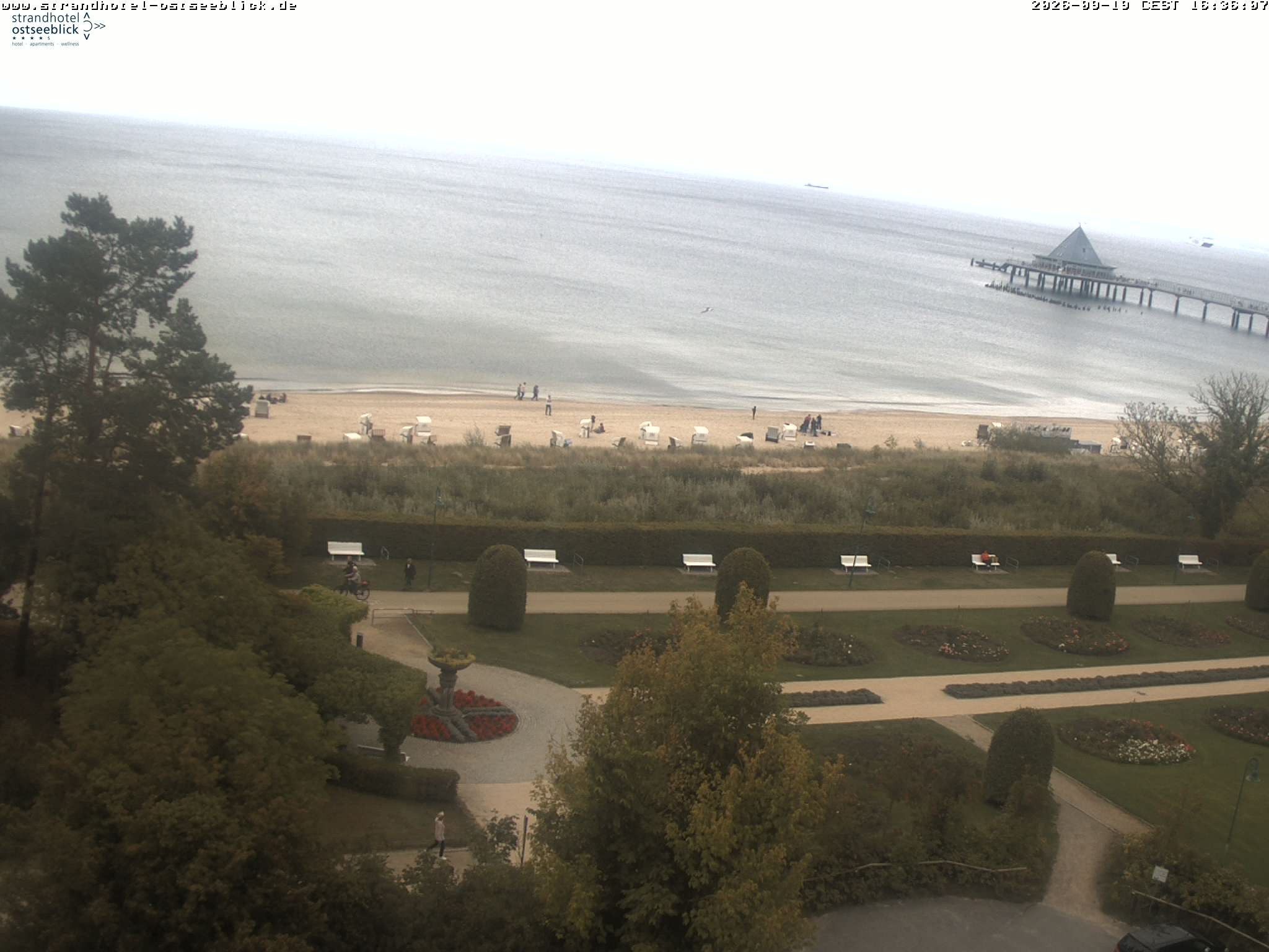 Archiv Foto Webcam Usedom: Ostseeblick Heringsdorf