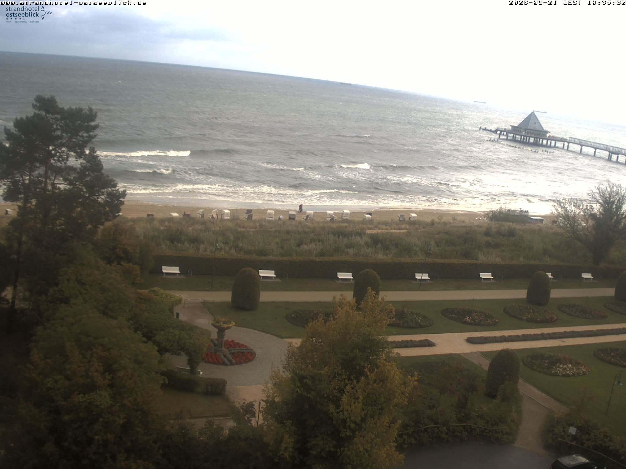 Archiv Foto Webcam Usedom: Ostseeblick Heringsdorf