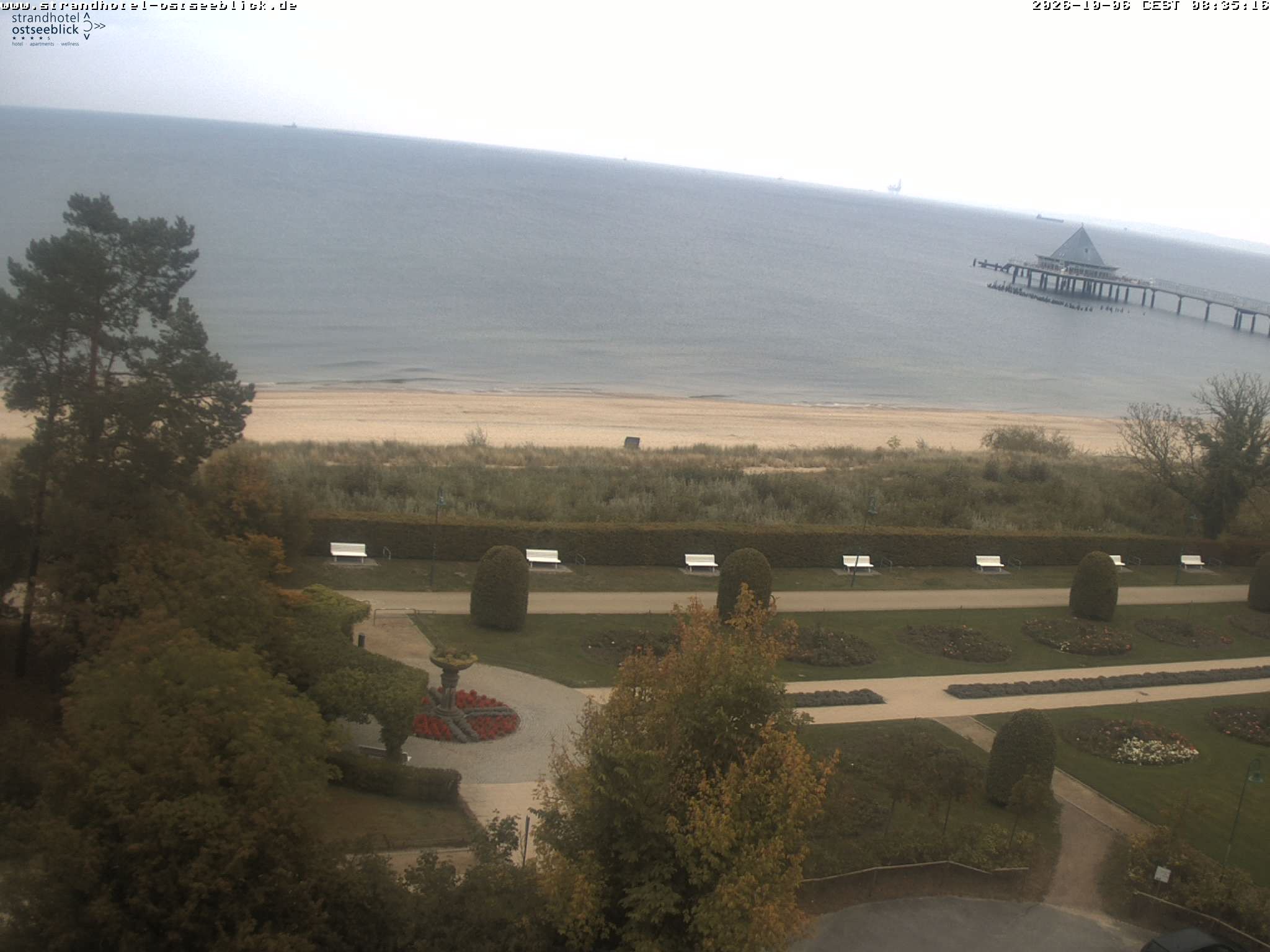 Archiv Foto Webcam Usedom: Ostseeblick Heringsdorf