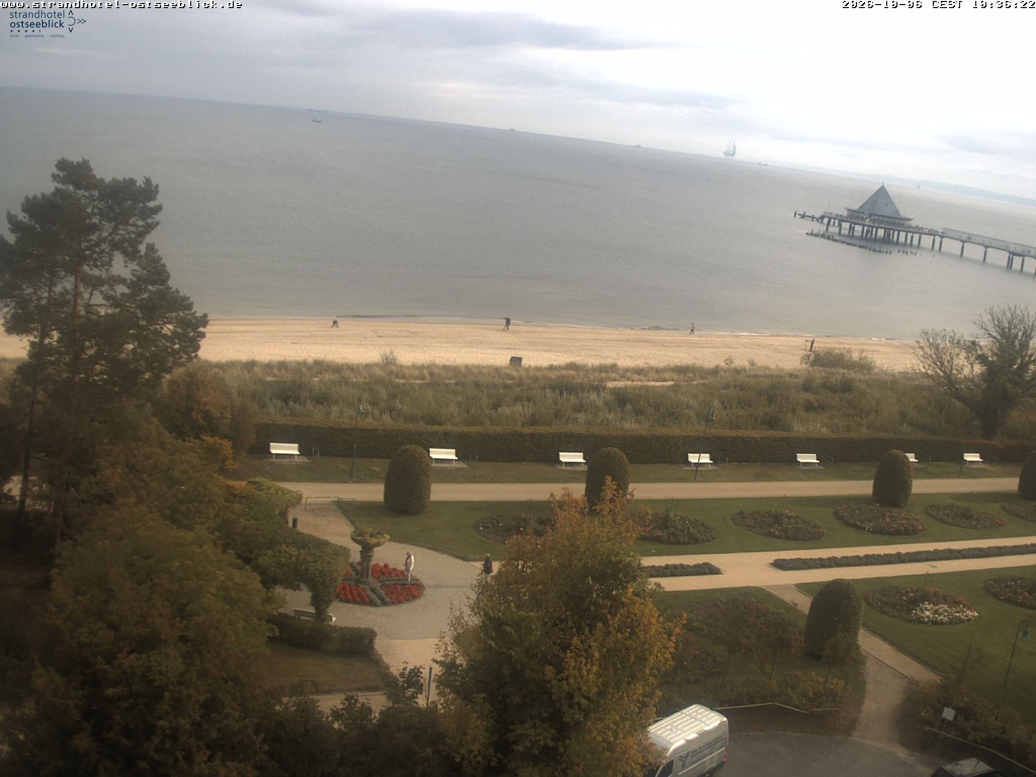 Archiv Foto Webcam Usedom: Ostseeblick Heringsdorf