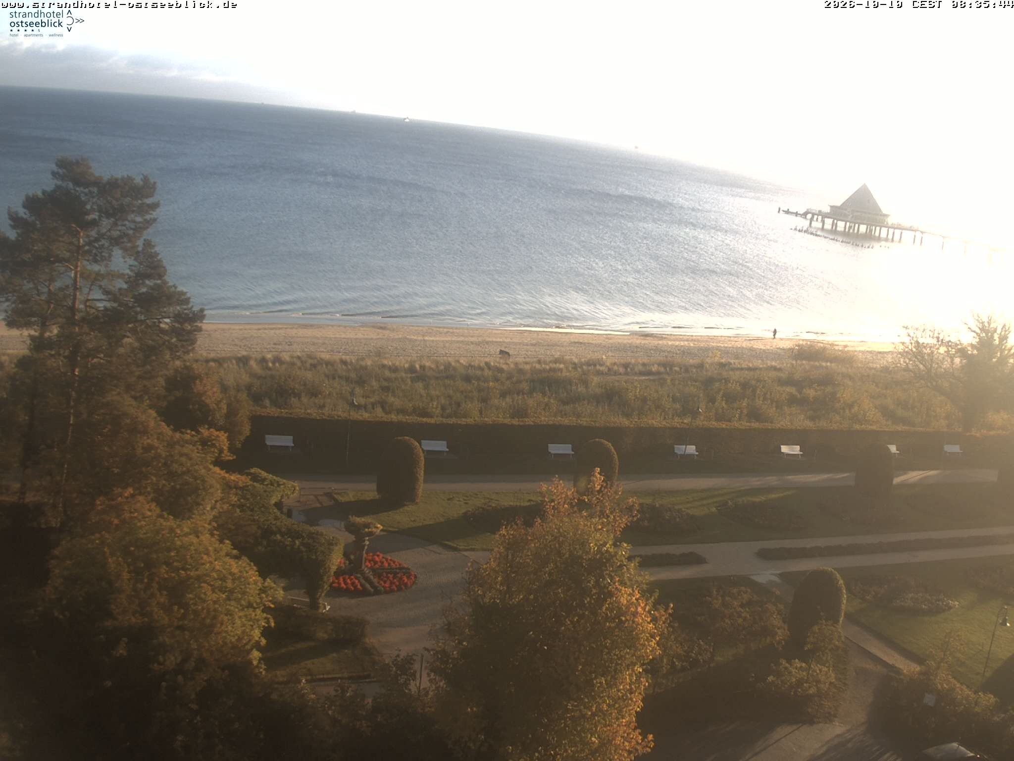 Archiv Foto Webcam Usedom: Ostseeblick Heringsdorf