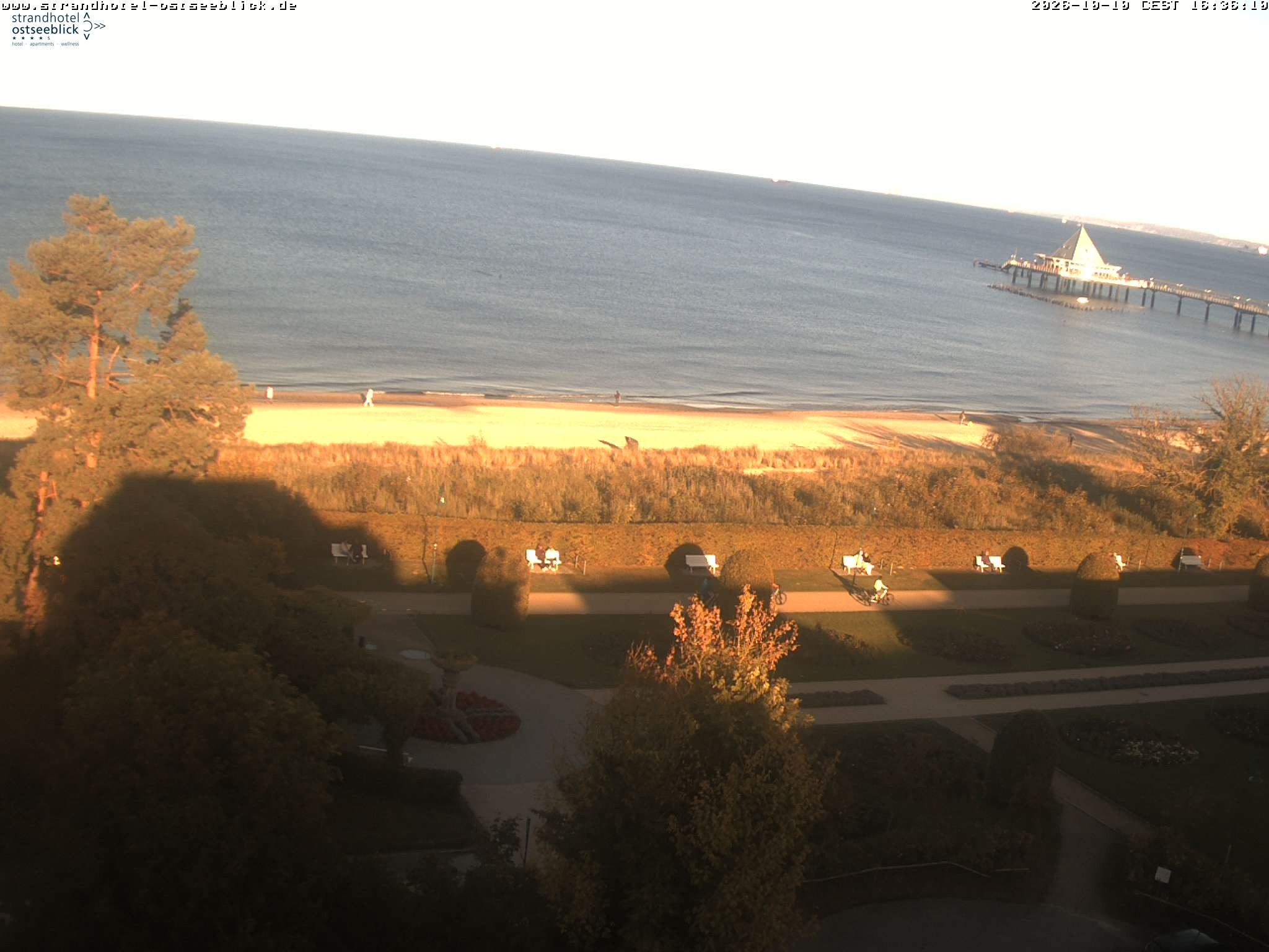Archiv Foto Webcam Usedom: Ostseeblick Heringsdorf