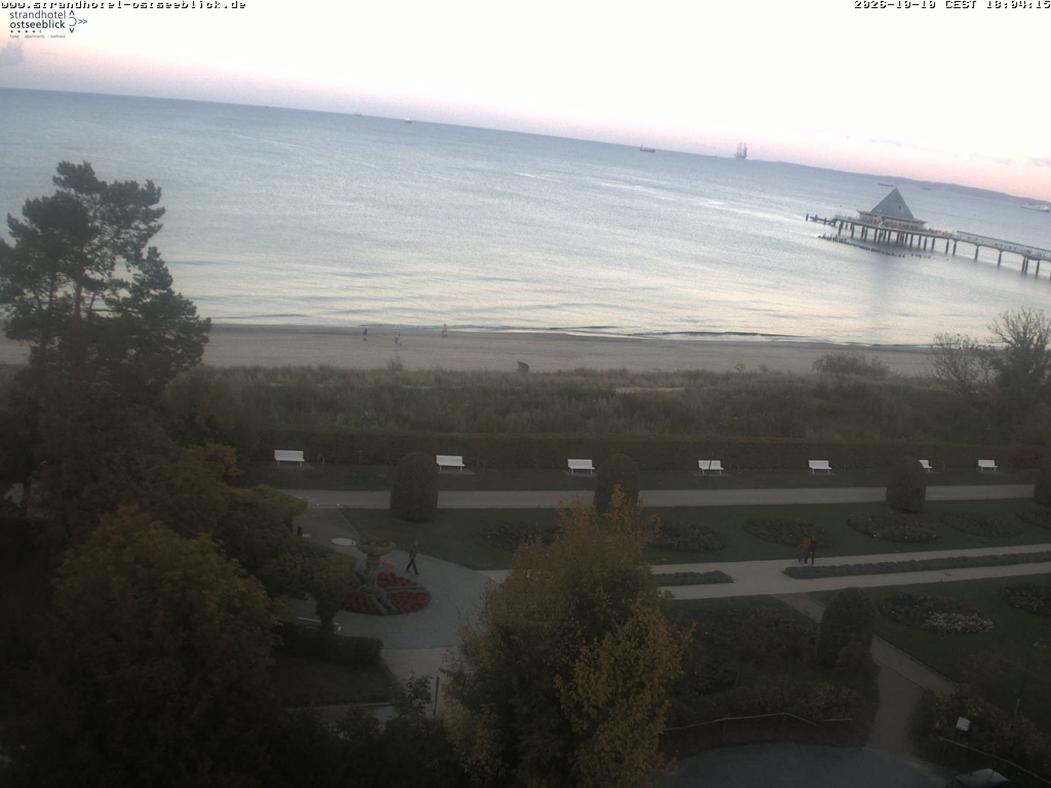 Archiv Foto Webcam Usedom: Ostseeblick Heringsdorf
