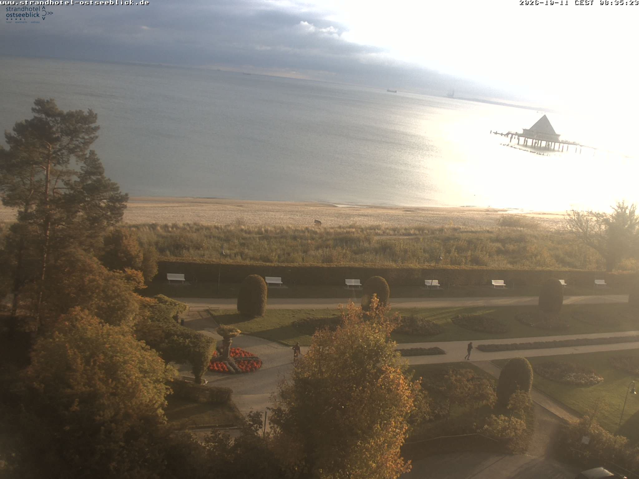 Archiv Foto Webcam Usedom: Ostseeblick Heringsdorf