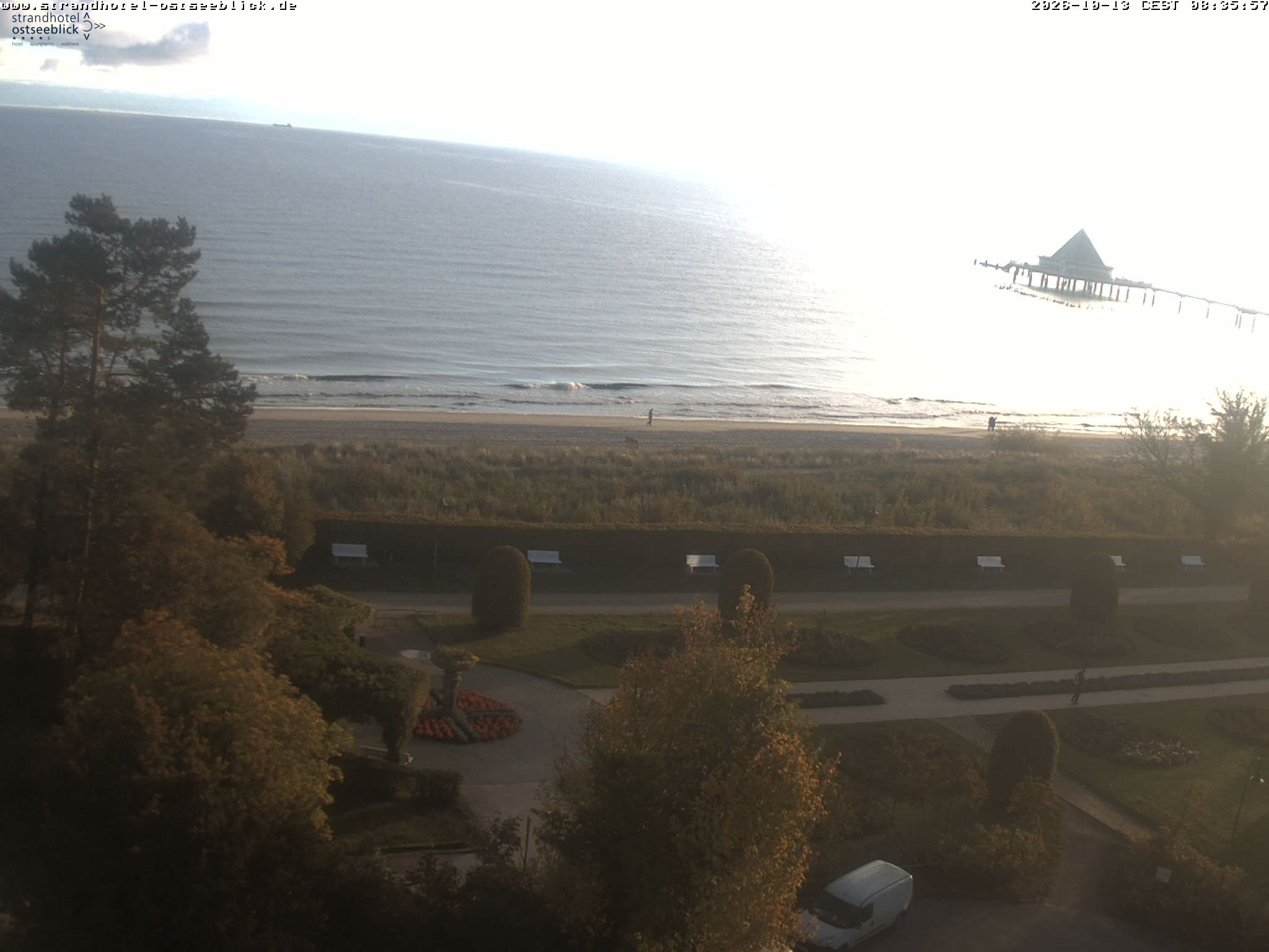 Archiv Foto Webcam Usedom: Ostseeblick Heringsdorf