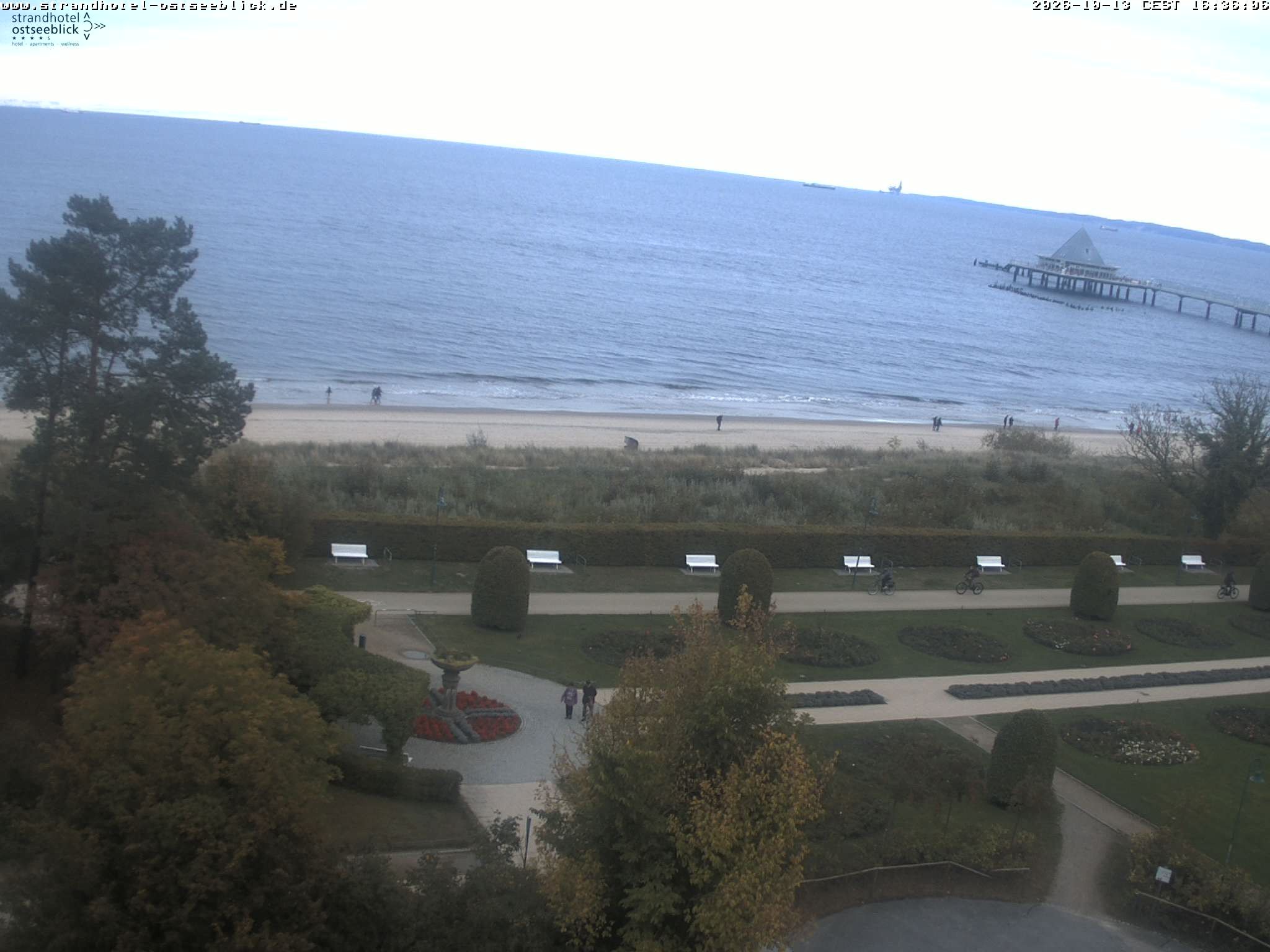 Archiv Foto Webcam Usedom: Ostseeblick Heringsdorf