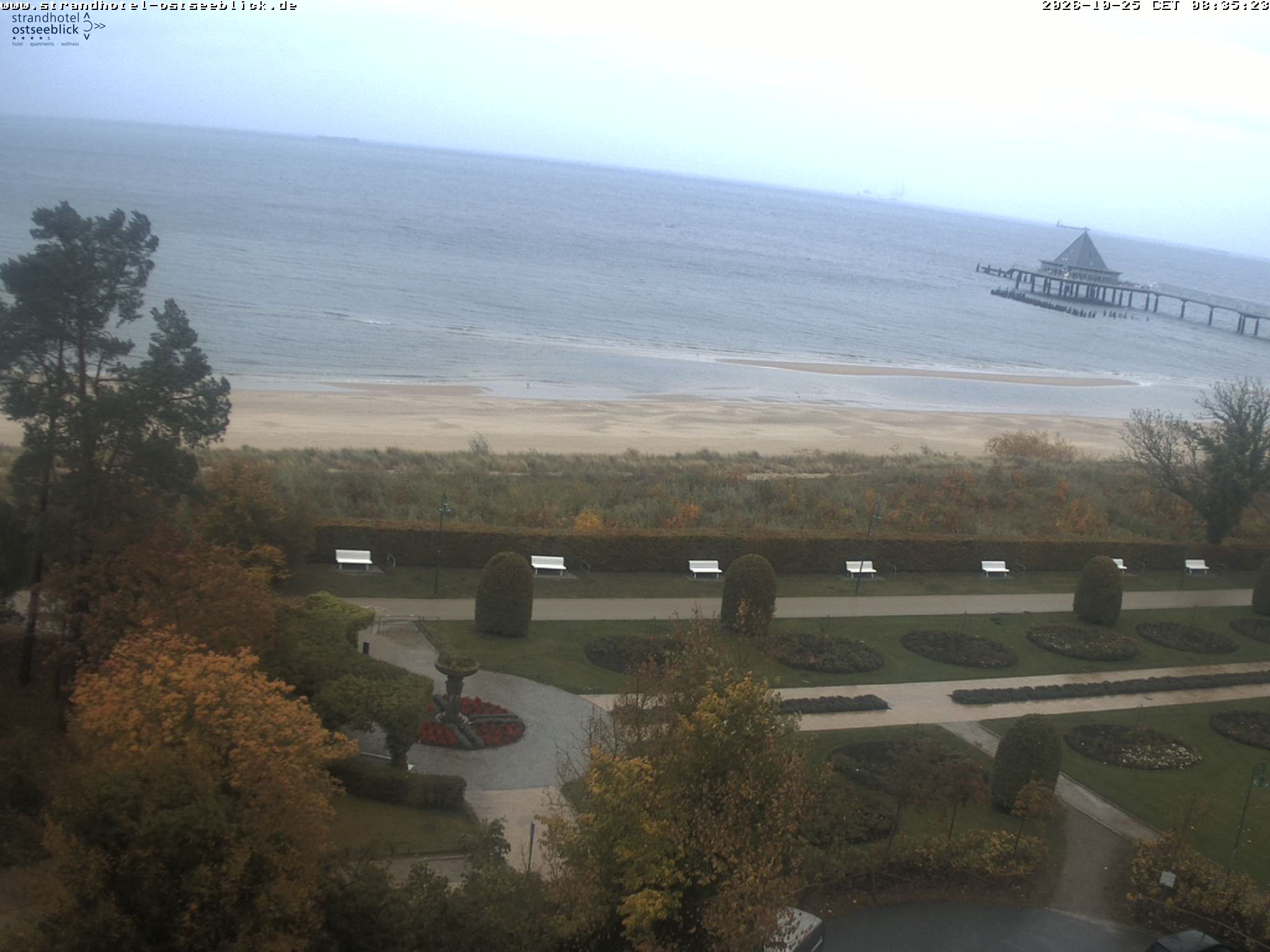 Archiv Foto Webcam Usedom: Ostseeblick Heringsdorf