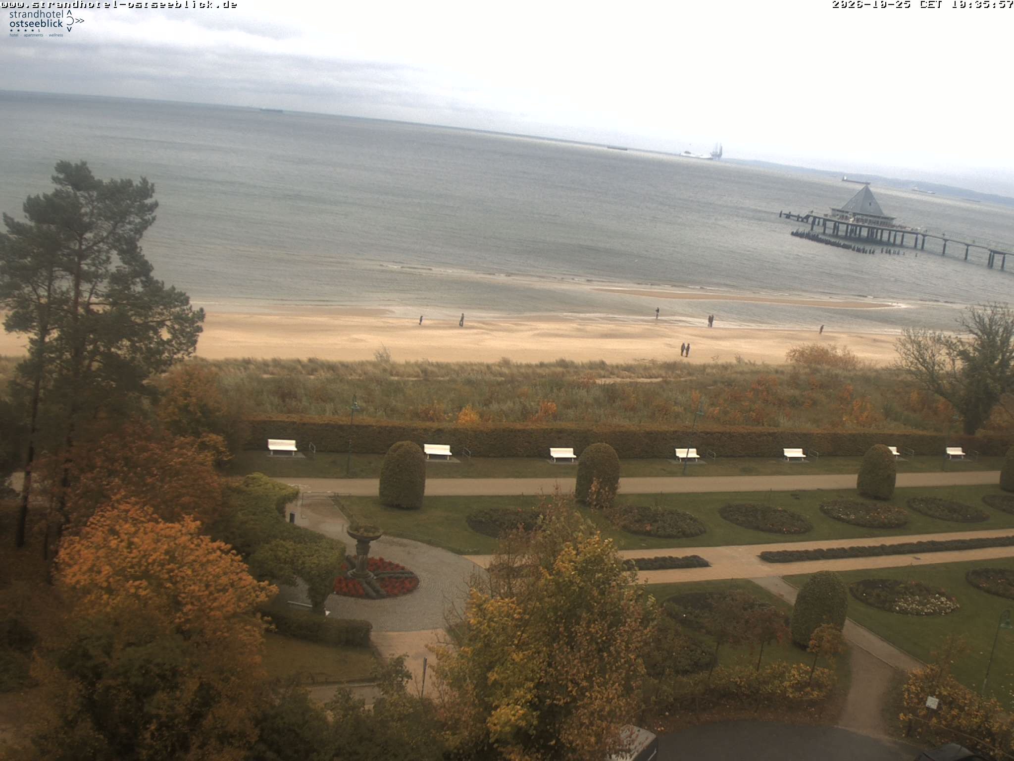 Archiv Foto Webcam Usedom: Ostseeblick Heringsdorf
