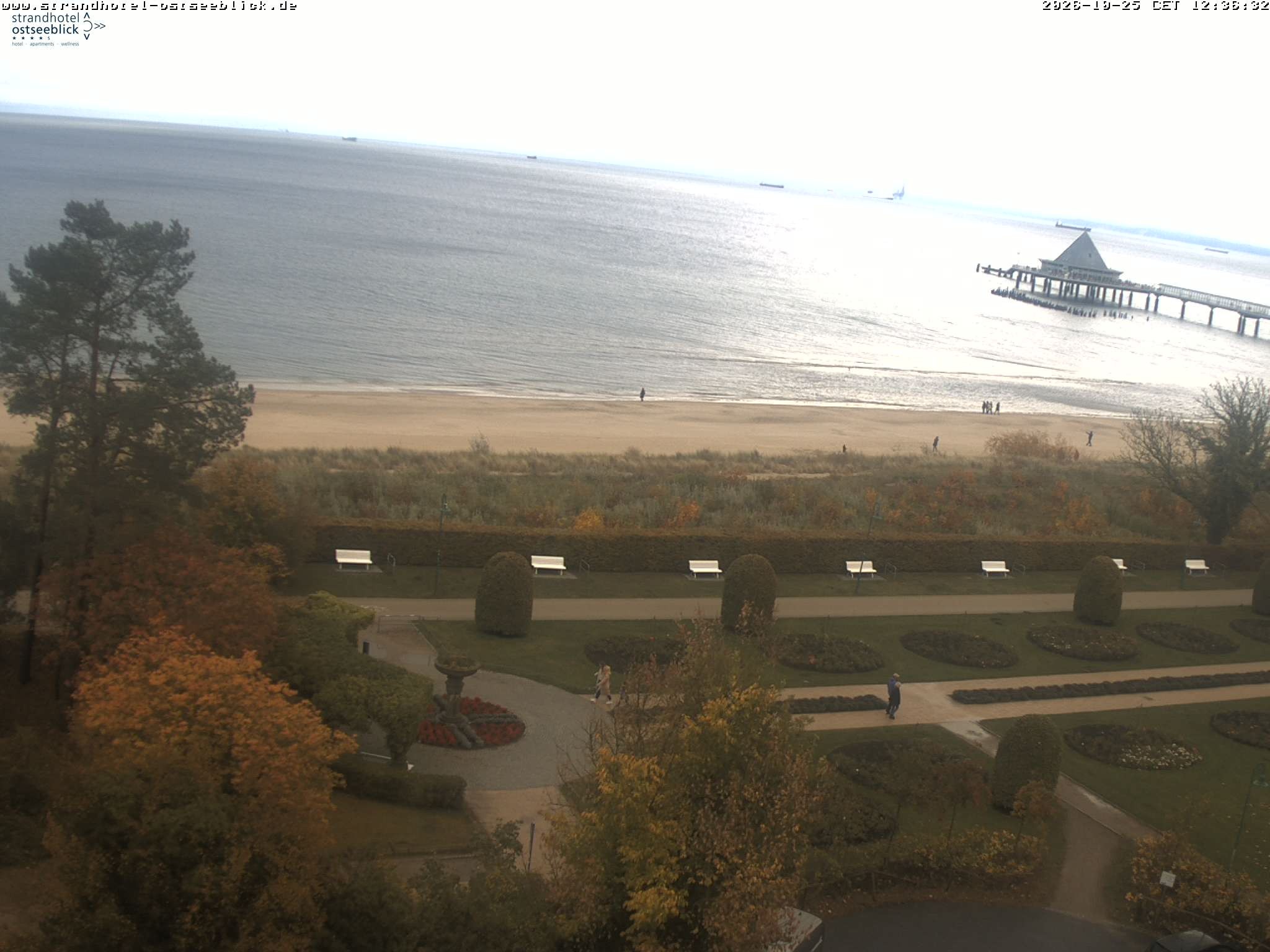 Archiv Foto Webcam Usedom: Ostseeblick Heringsdorf