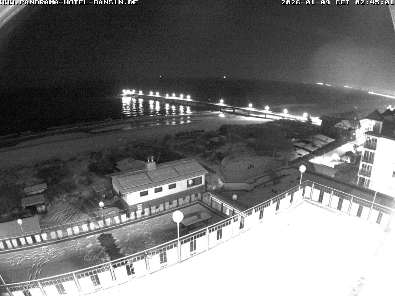 Archiv Foto Webcam Usedom: Ostseeblick an der Seebrücke Bansin