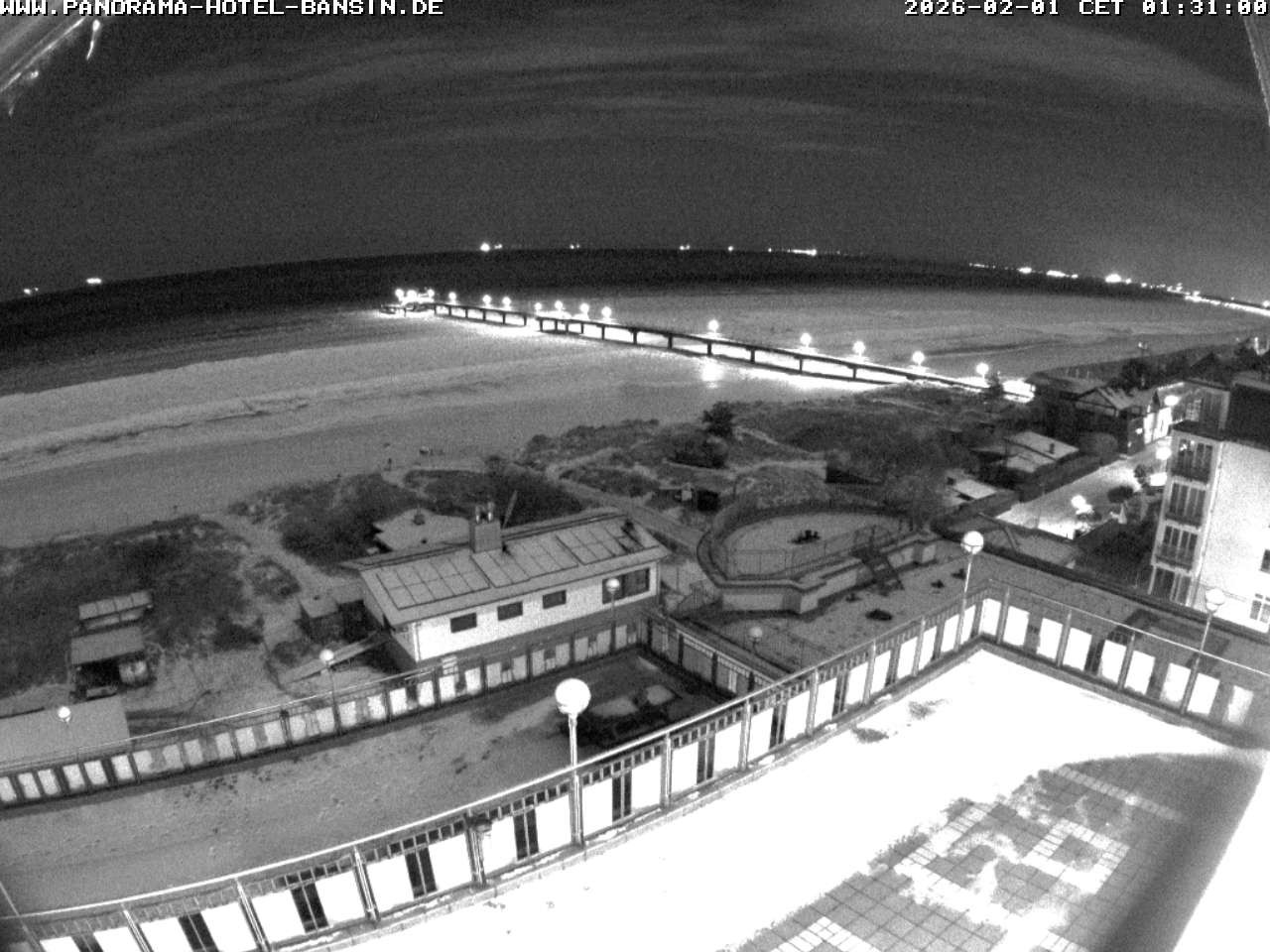 Archiv Foto Webcam Usedom: Ostseeblick an der Seebrücke Bansin