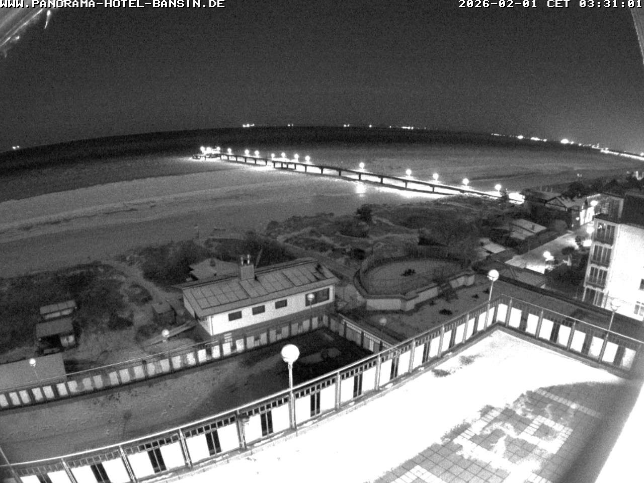 Archiv Foto Webcam Usedom: Ostseeblick an der Seebrücke Bansin