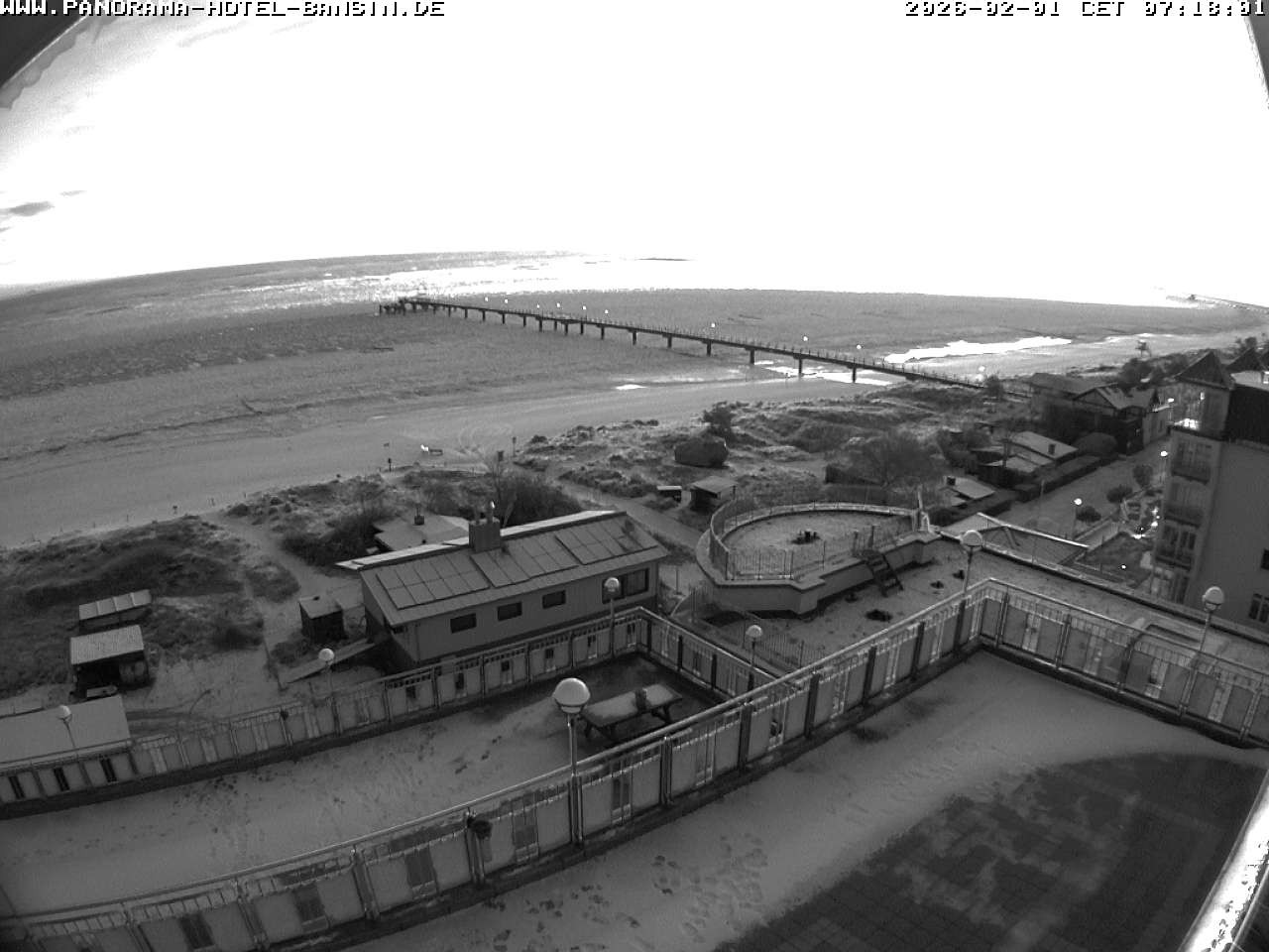 Archiv Foto Webcam Usedom: Ostseeblick an der Seebrücke Bansin