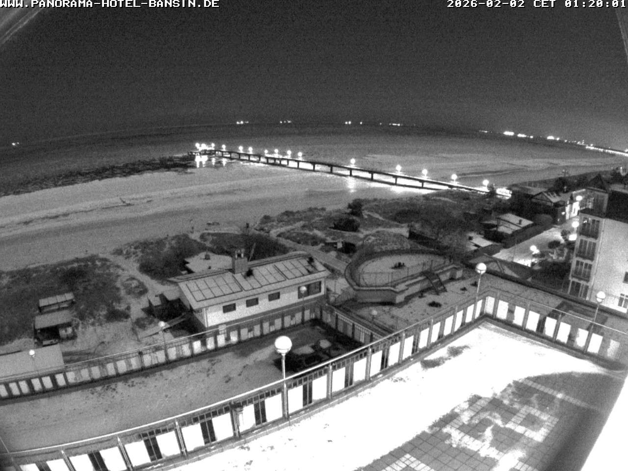 Archiv Foto Webcam Usedom: Ostseeblick an der Seebrücke Bansin