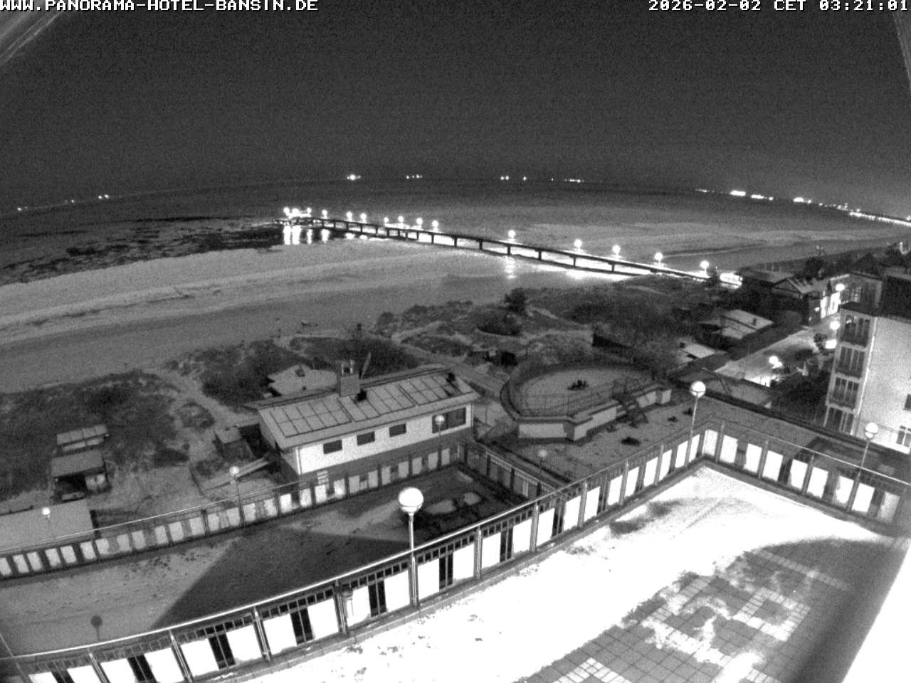 Archiv Foto Webcam Usedom: Ostseeblick an der Seebrücke Bansin