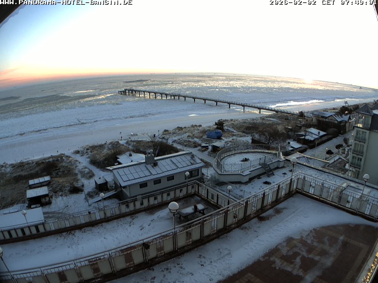 Archiv Foto Webcam Usedom: Ostseeblick an der Seebrücke Bansin