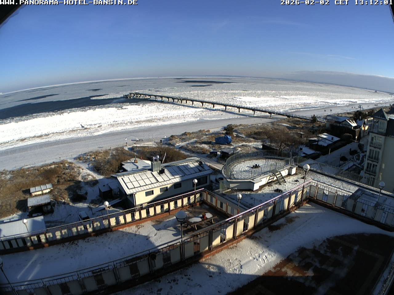 Archiv Foto Webcam Usedom: Ostseeblick an der Seebrücke Bansin