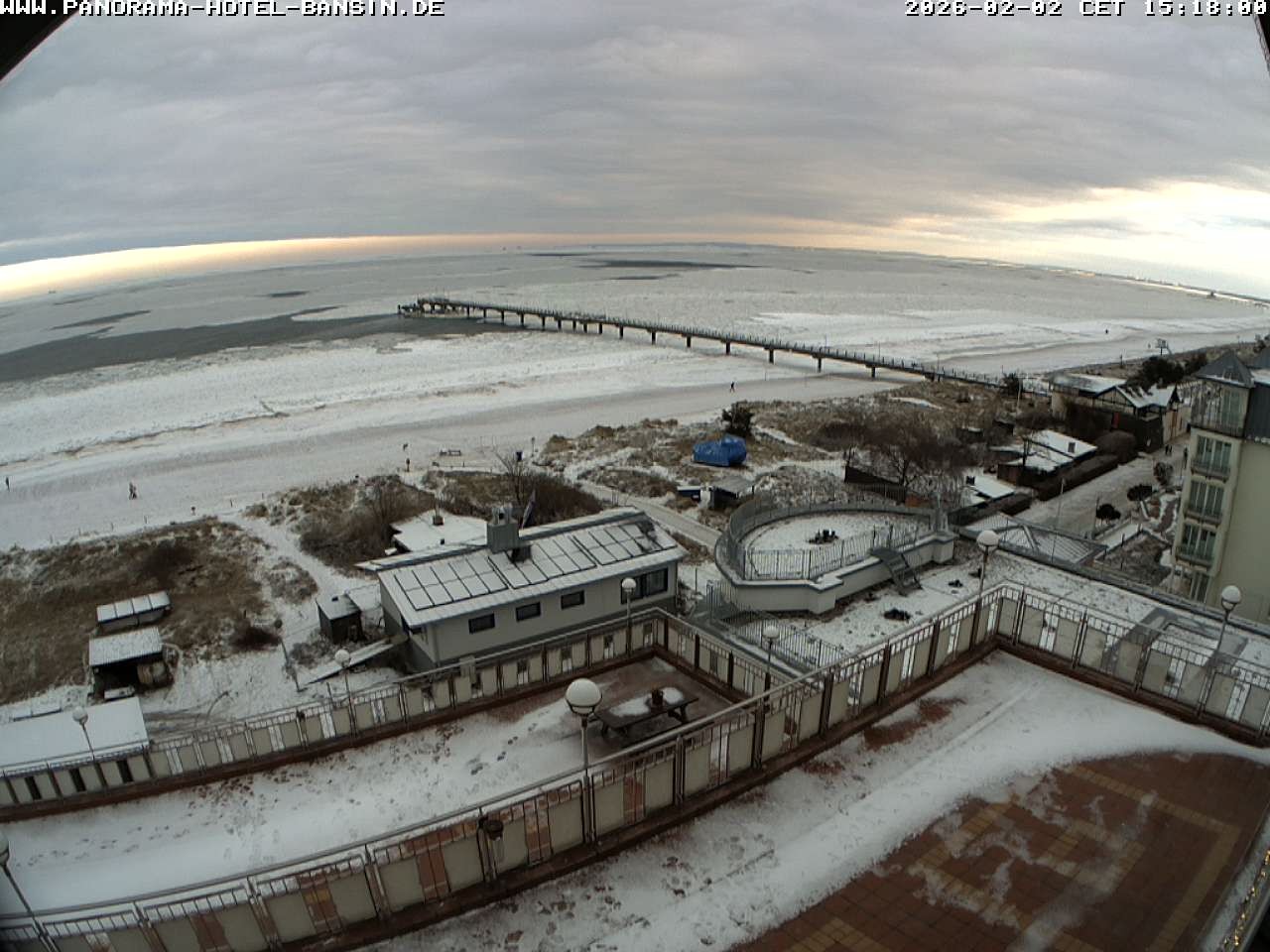 Archiv Foto Webcam Usedom: Ostseeblick an der Seebrücke Bansin