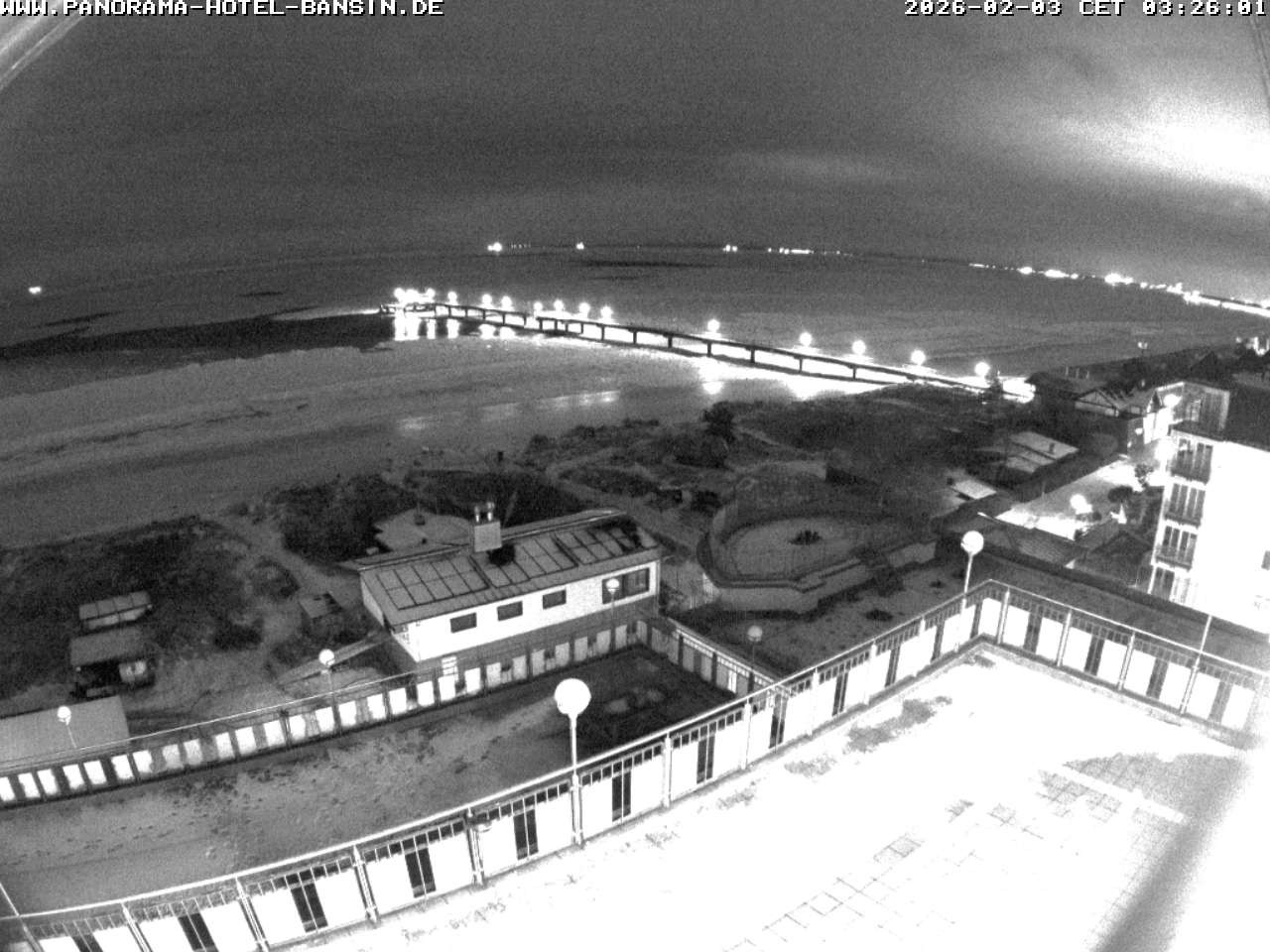 Archiv Foto Webcam Usedom: Ostseeblick an der Seebrücke Bansin
