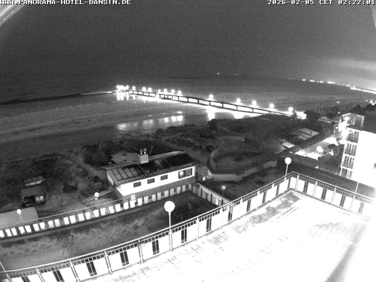 Archived image Webcam Pier Bansin at Baltic Sea - Island of Usedom