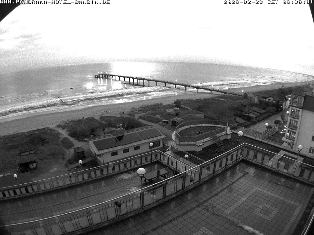 Archiv Foto Webcam Usedom: Ostseeblick an der Seebrücke Bansin