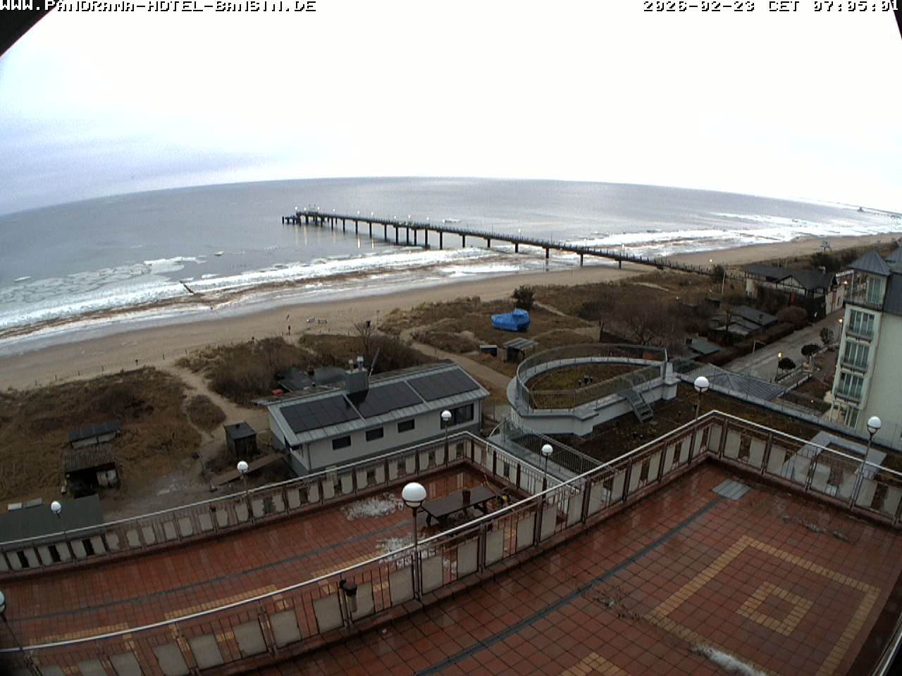 Archiv Foto Webcam Usedom: Ostseeblick an der Seebrücke Bansin