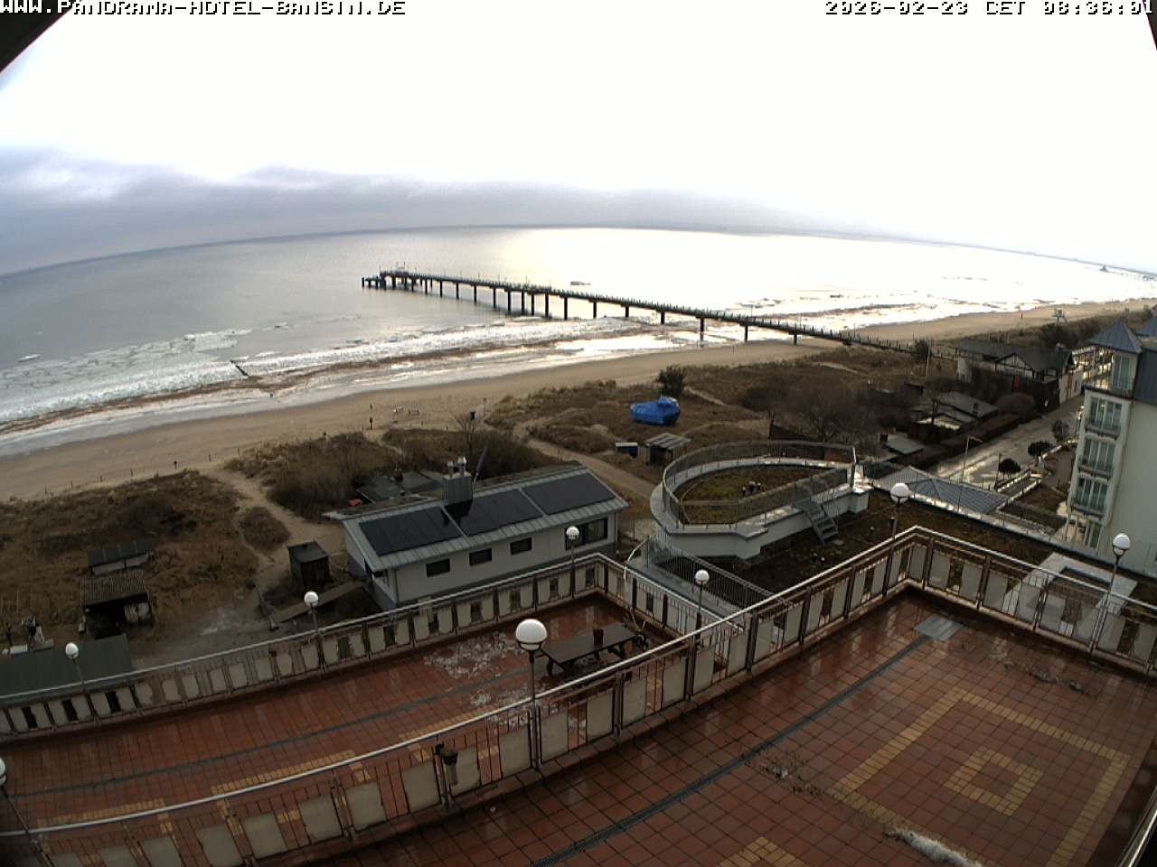 Archiv Foto Webcam Usedom: Ostseeblick an der Seebrücke Bansin