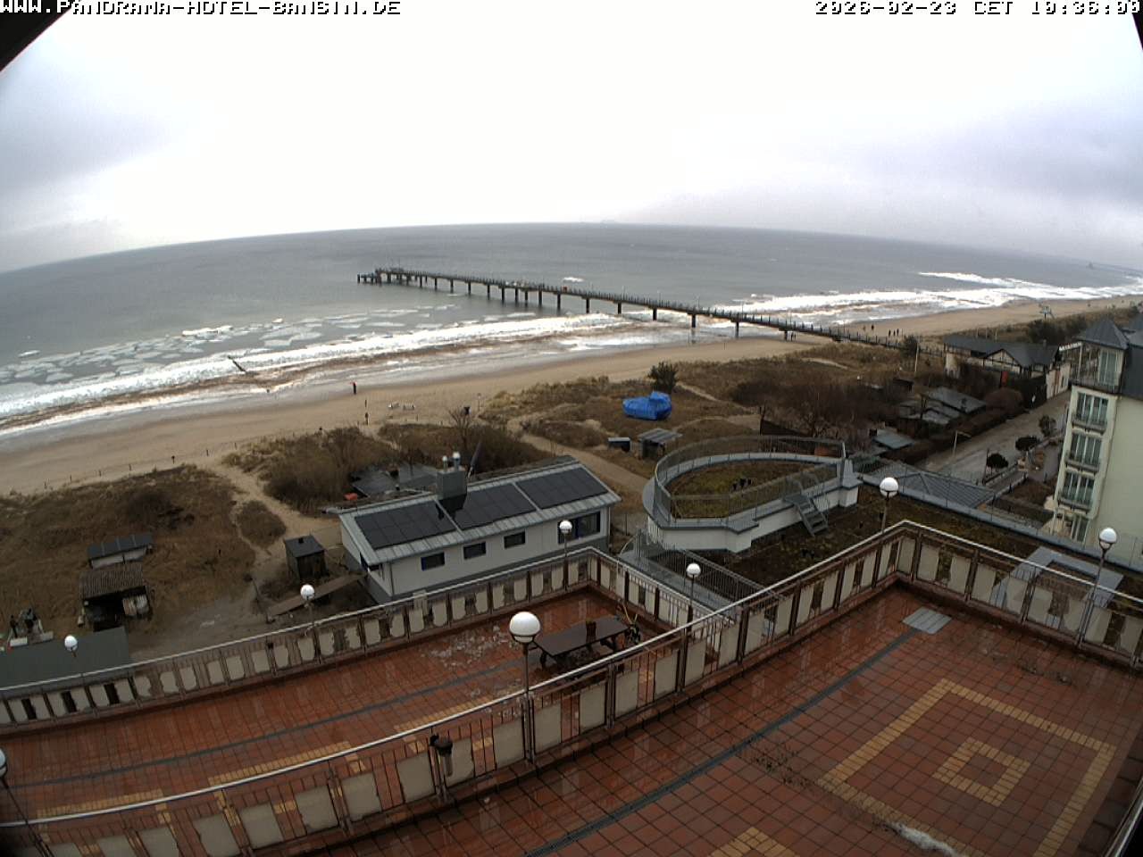 Archiv Foto Webcam Usedom: Ostseeblick an der Seebrücke Bansin