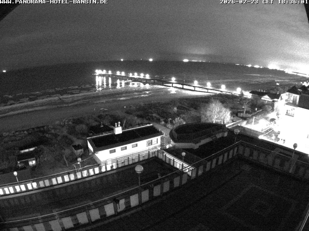 Archiv Foto Webcam Usedom: Ostseeblick an der Seebrücke Bansin