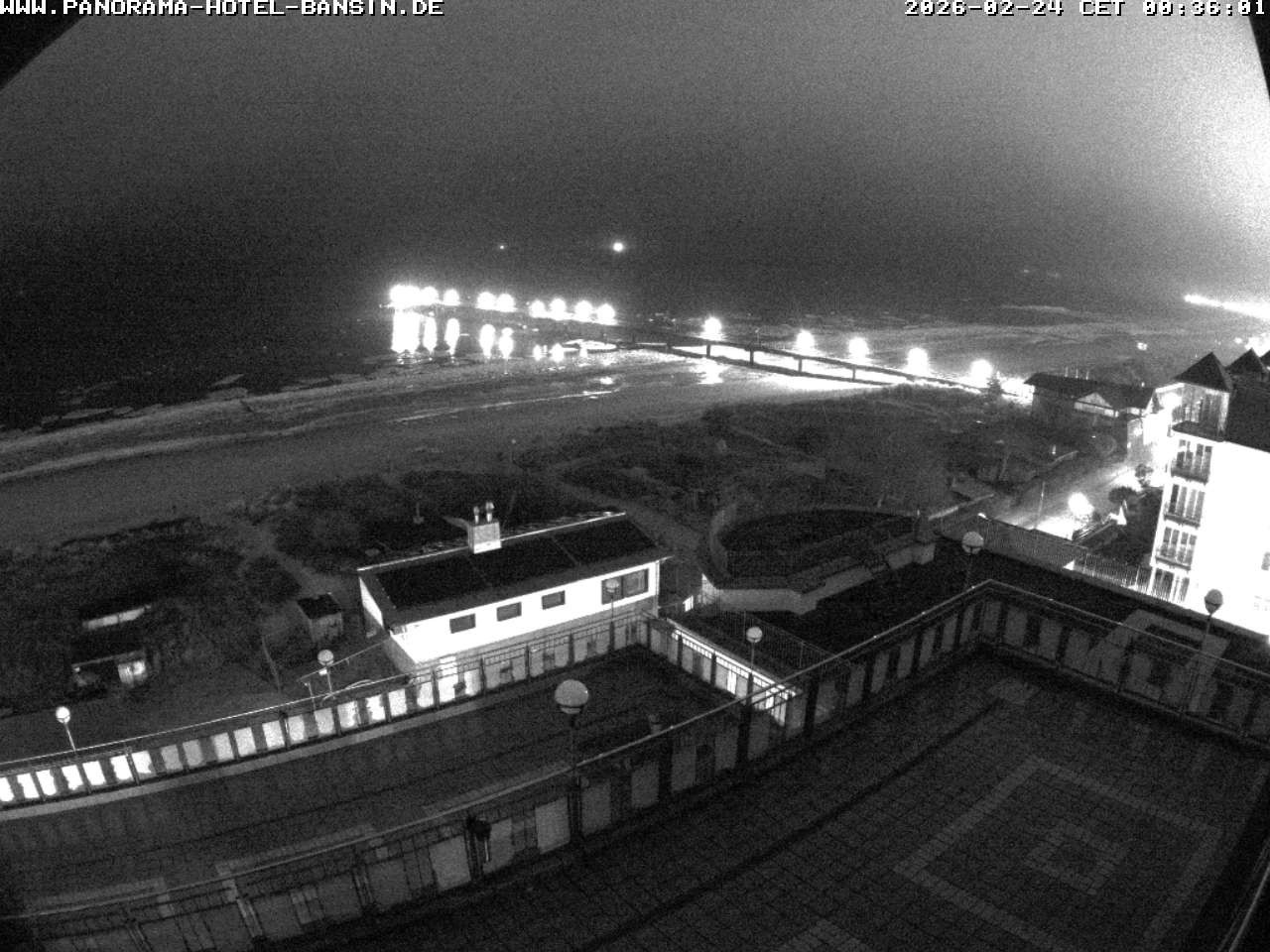 Archiv Foto Webcam Usedom: Ostseeblick an der Seebrücke Bansin