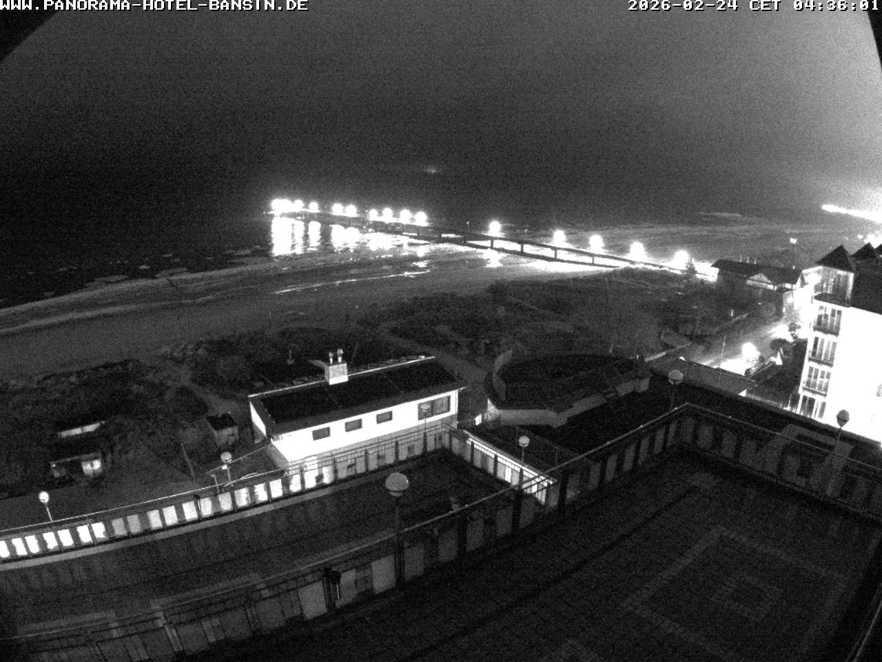Archiv Foto Webcam Usedom: Ostseeblick an der Seebrücke Bansin