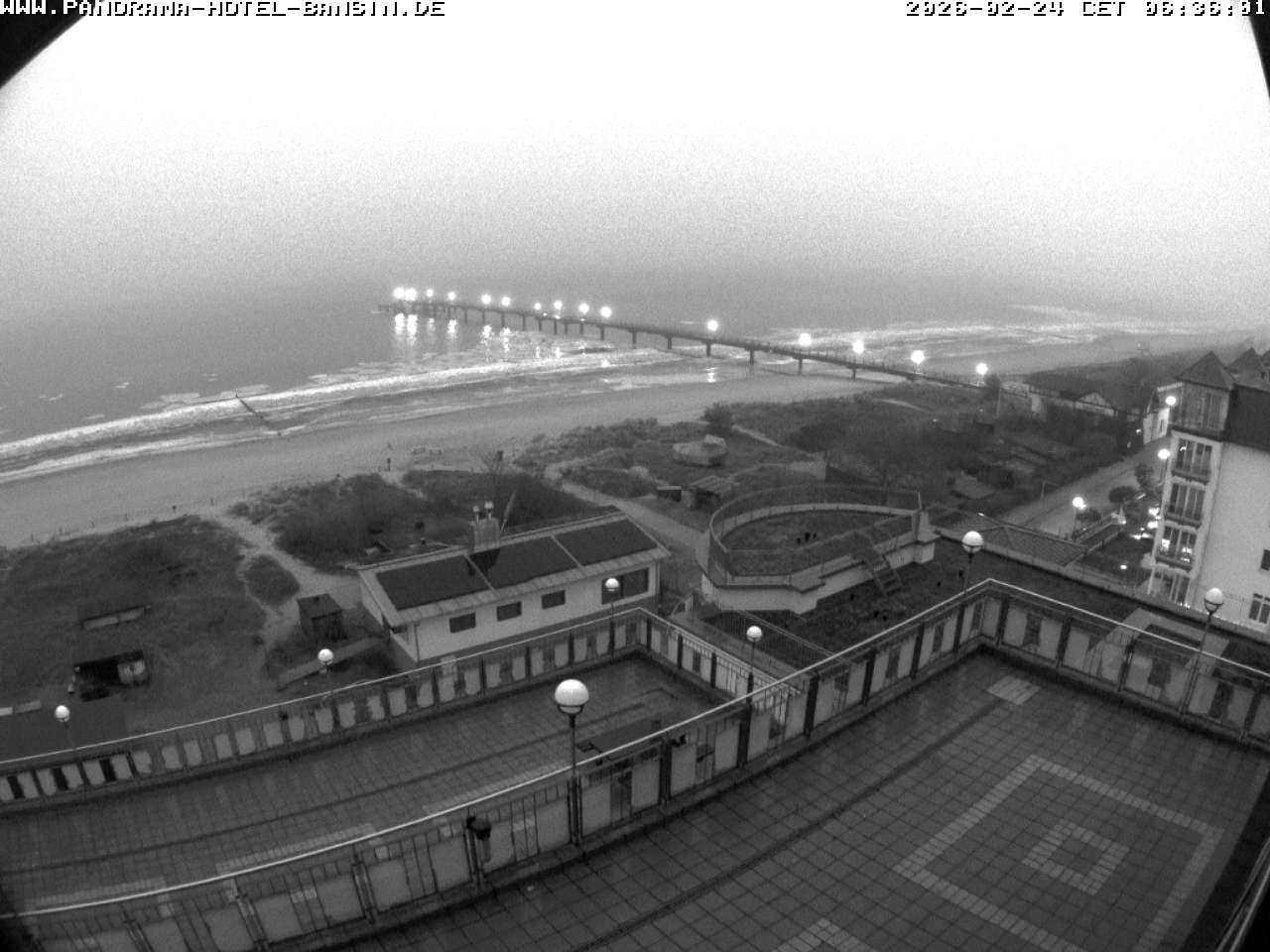 Archived image Webcam Pier Bansin at Baltic Sea - Island of Usedom