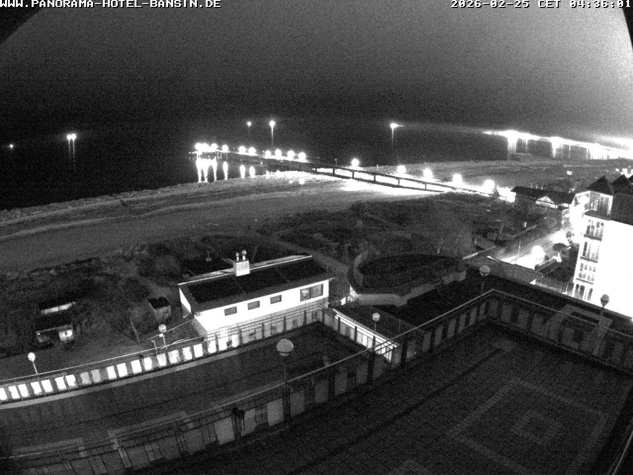 Archiv Foto Webcam Usedom: Ostseeblick an der Seebrücke Bansin