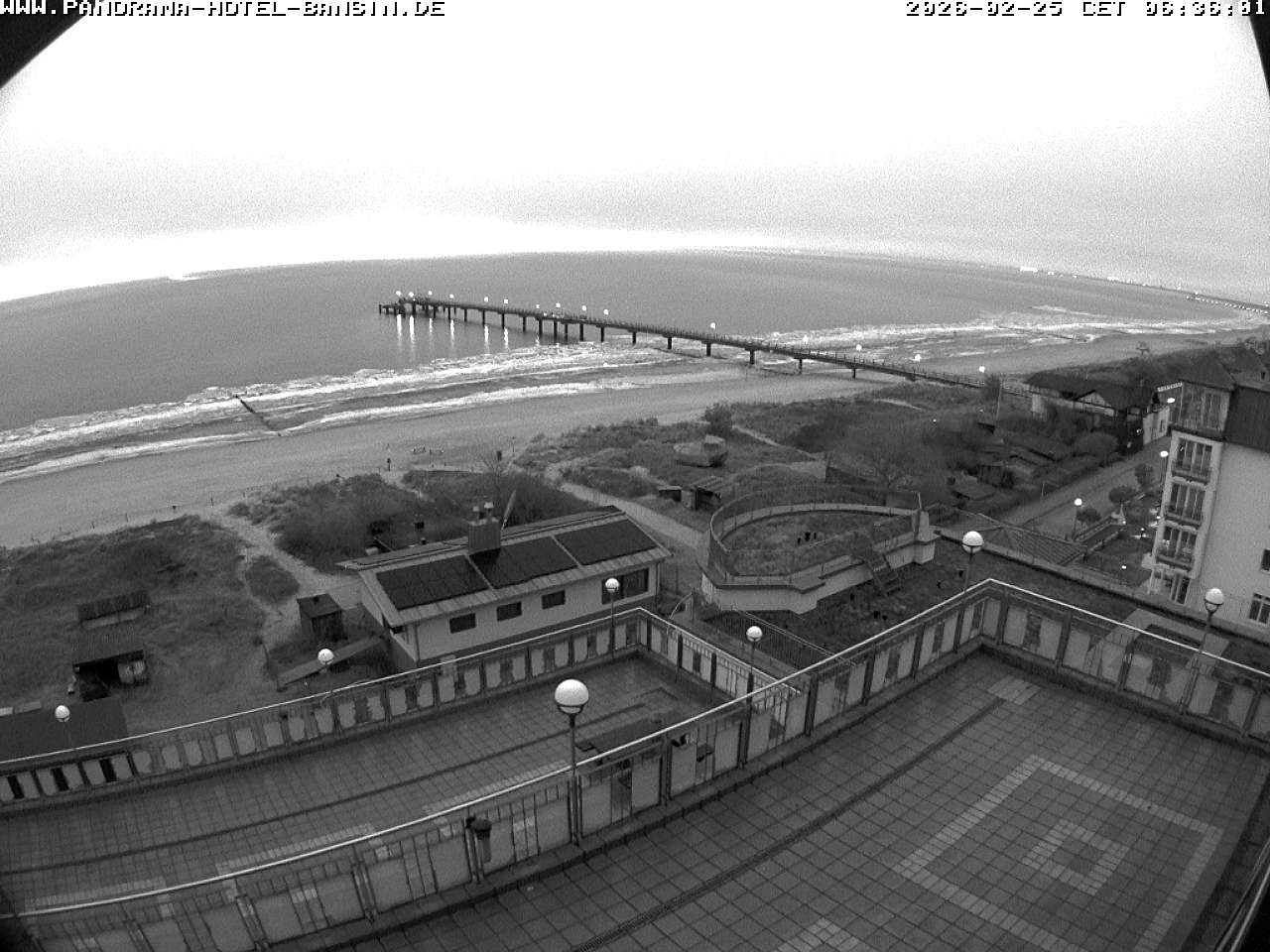 Archiv Foto Webcam Usedom: Ostseeblick an der Seebrücke Bansin