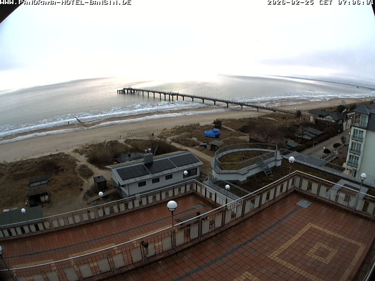 Archiv Foto Webcam Usedom: Ostseeblick an der Seebrücke Bansin