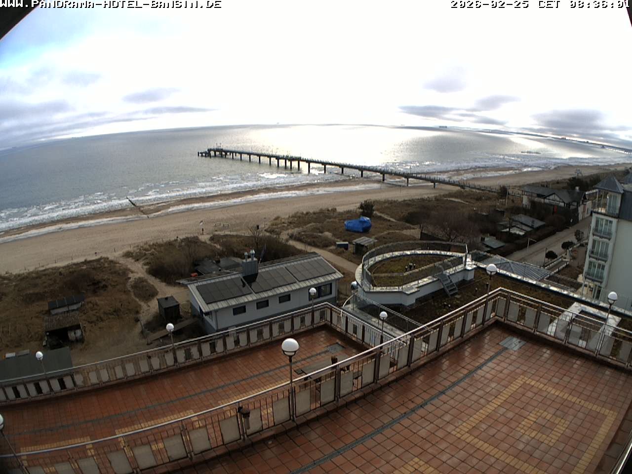Archiv Foto Webcam Usedom: Ostseeblick an der Seebrücke Bansin