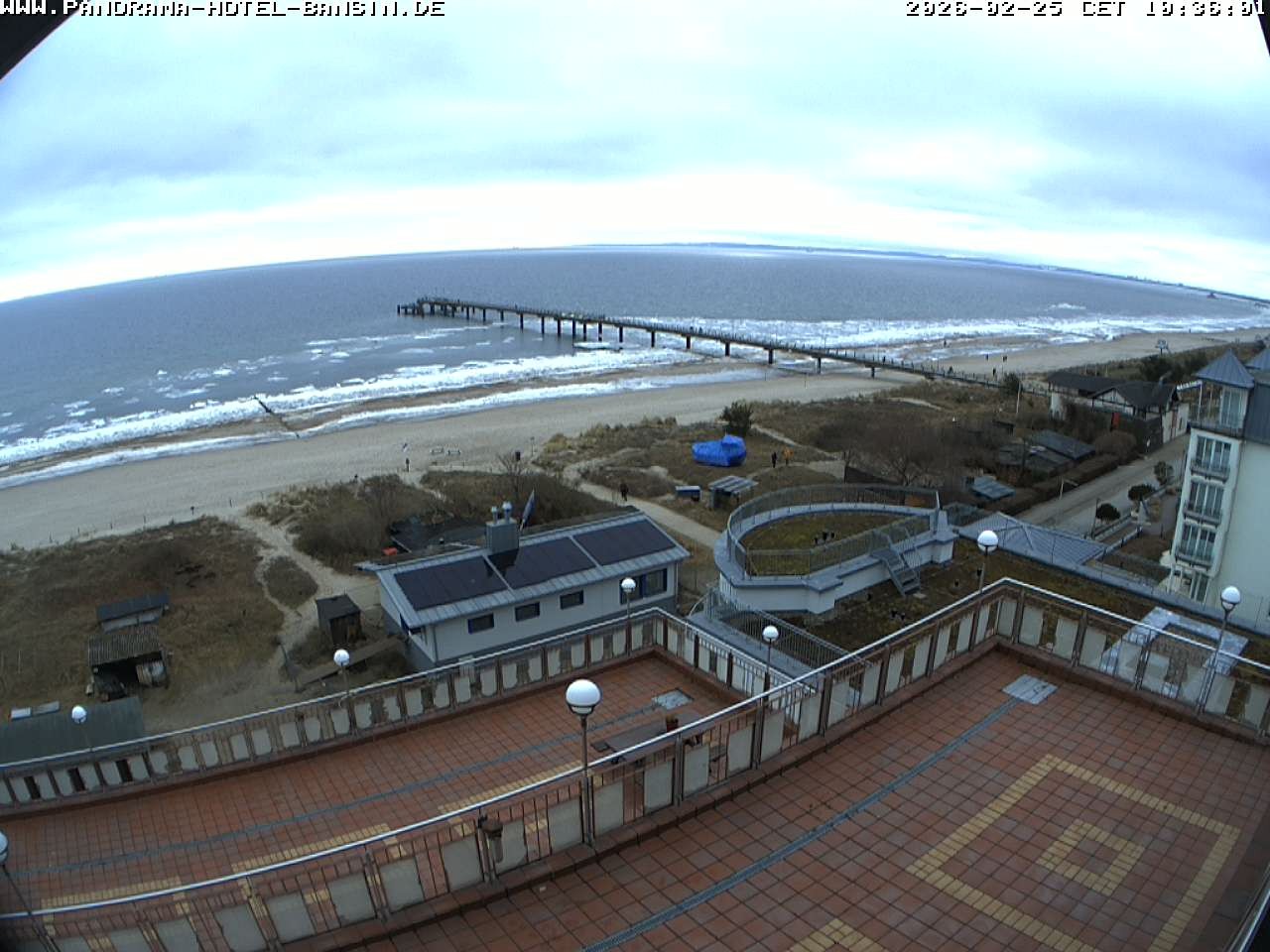 Archiv Foto Webcam Usedom: Ostseeblick an der Seebrücke Bansin