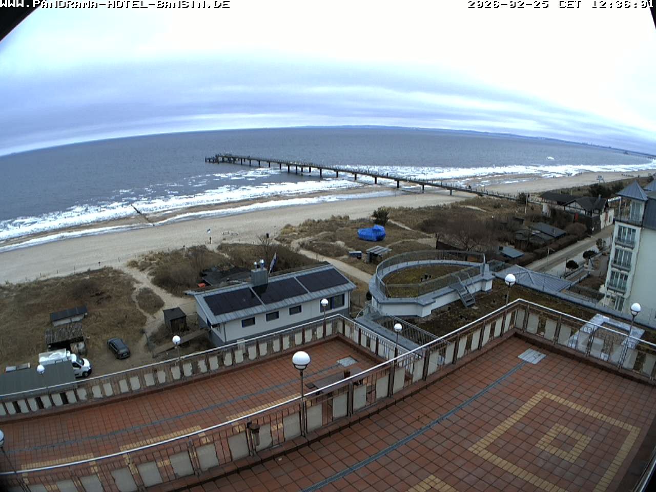 Archiv Foto Webcam Usedom: Ostseeblick an der Seebrücke Bansin